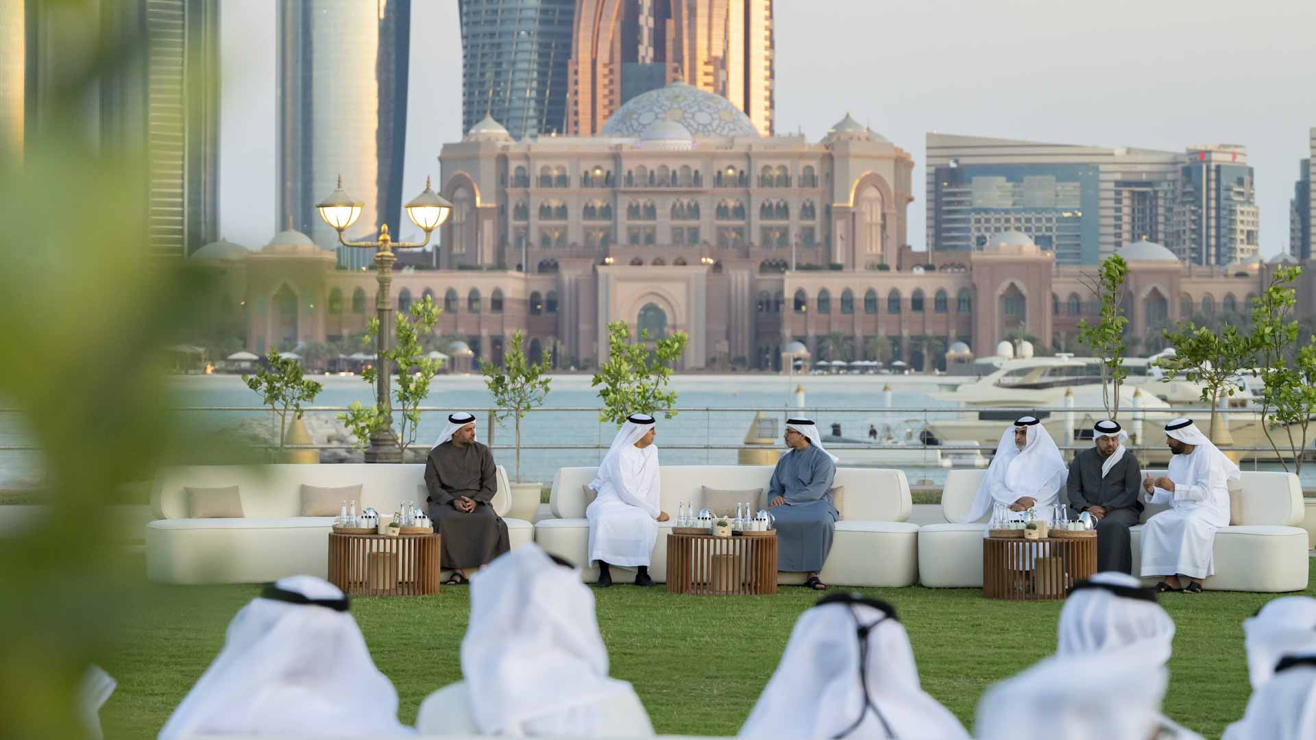 Mansour bin Zayed receives Agricultural Excellence Award winners 