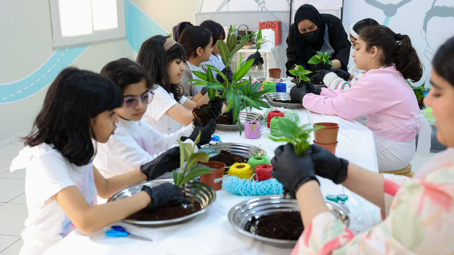 Image for the title: Rubu' Qarn gears up to start its spring camp 