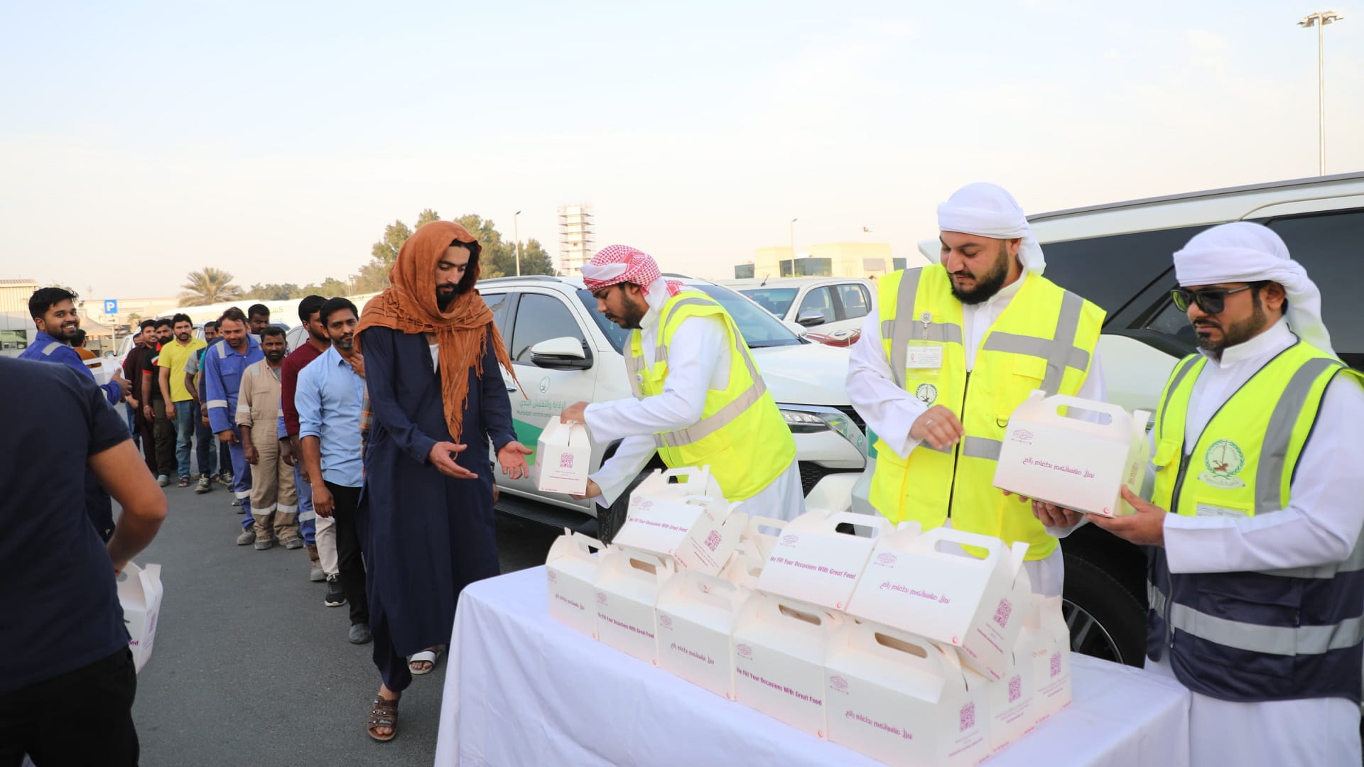 بلدية الحمرية تواصل حملتها "إفطار صائم" لتعزيز التكافل الاجتماعي 