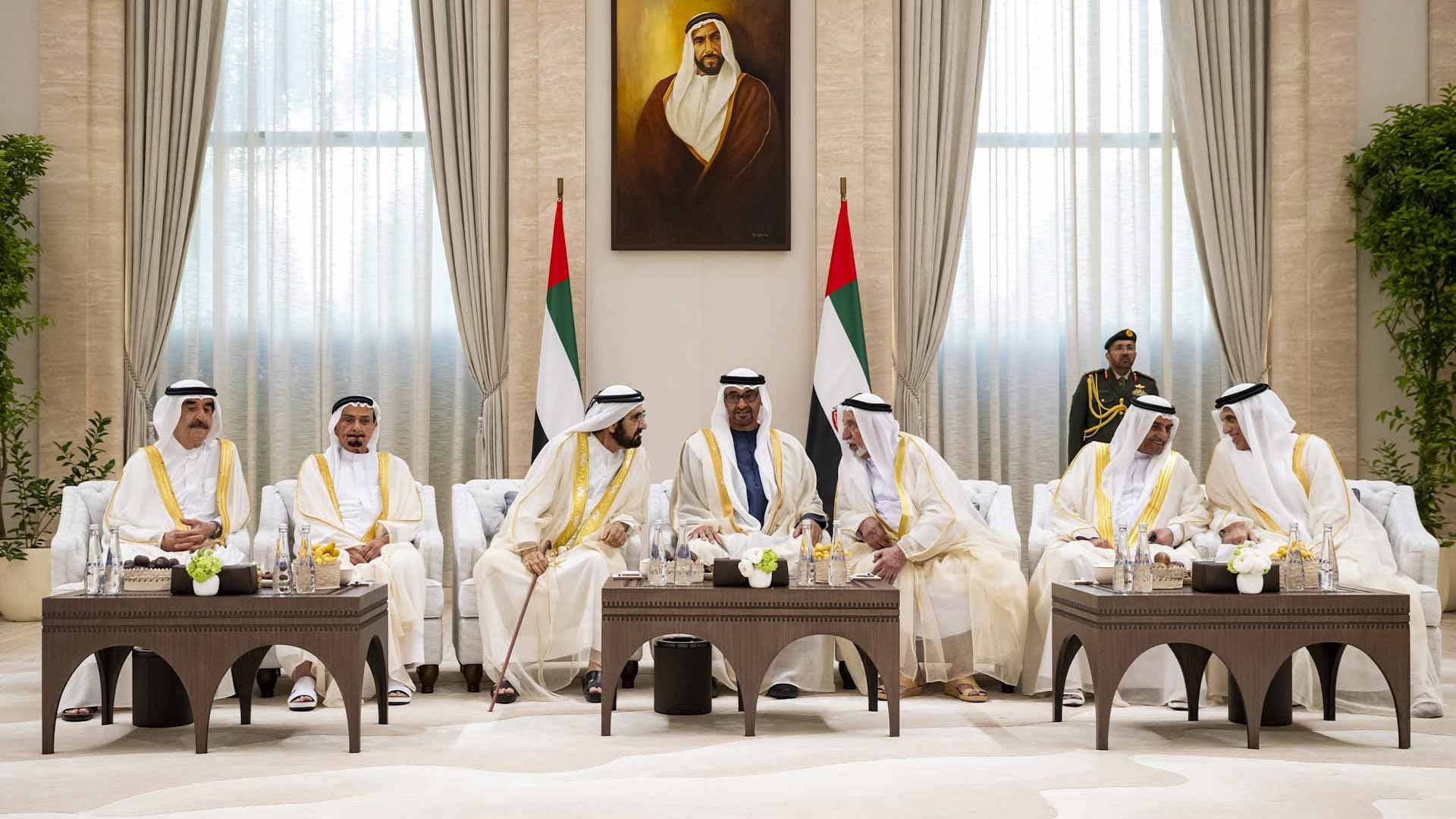 UAE President receives Rulers, CPs, Deputy Rulers on Eid Al Fitr 