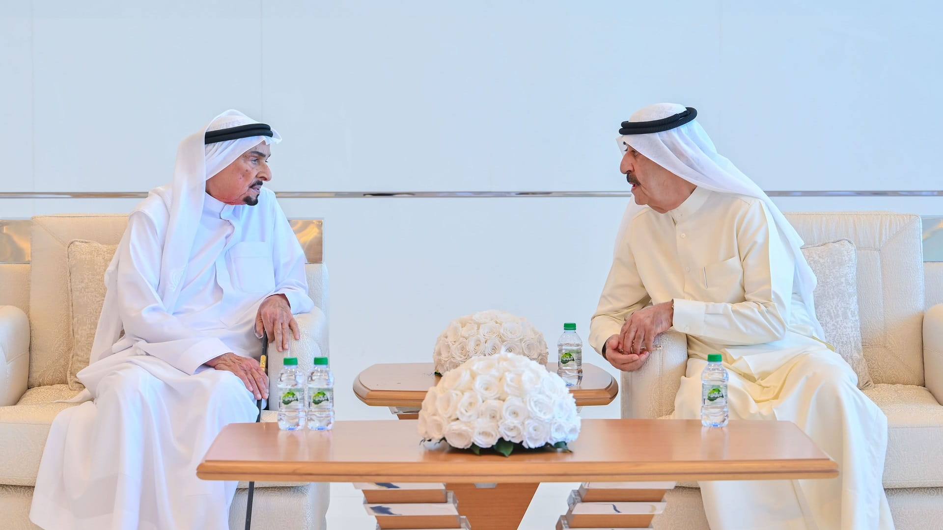 Ajman Ruler condoles UAQ Ruler on passing away of his mother 