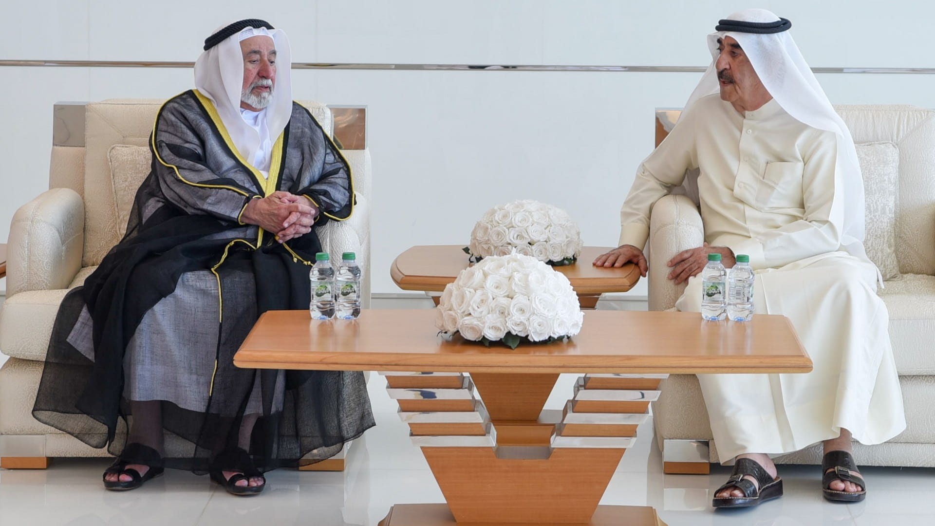 Sharjah Ruler condoles UAQ Ruler on death of his mother 2 