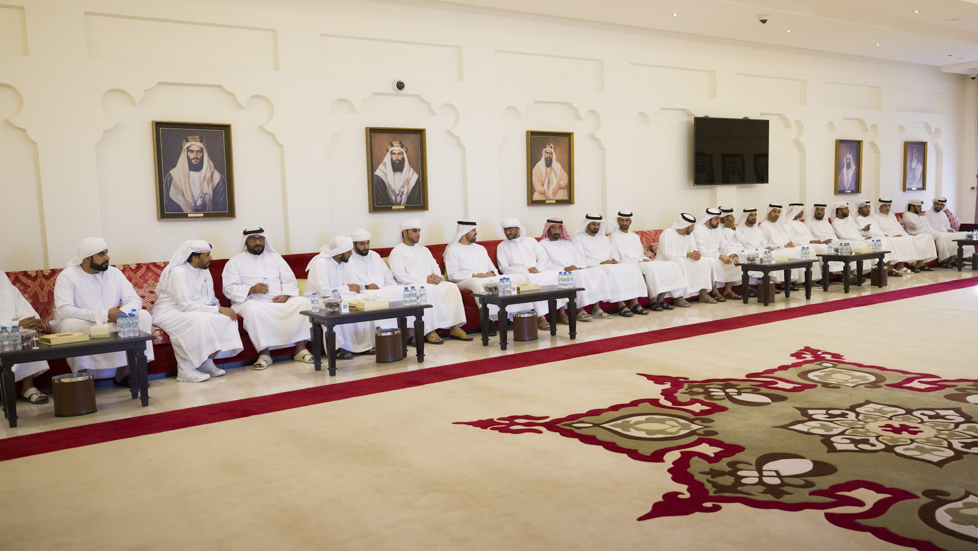 Theyab bin Mohamed offer condolences on passing of Sabha Al Ketbi 