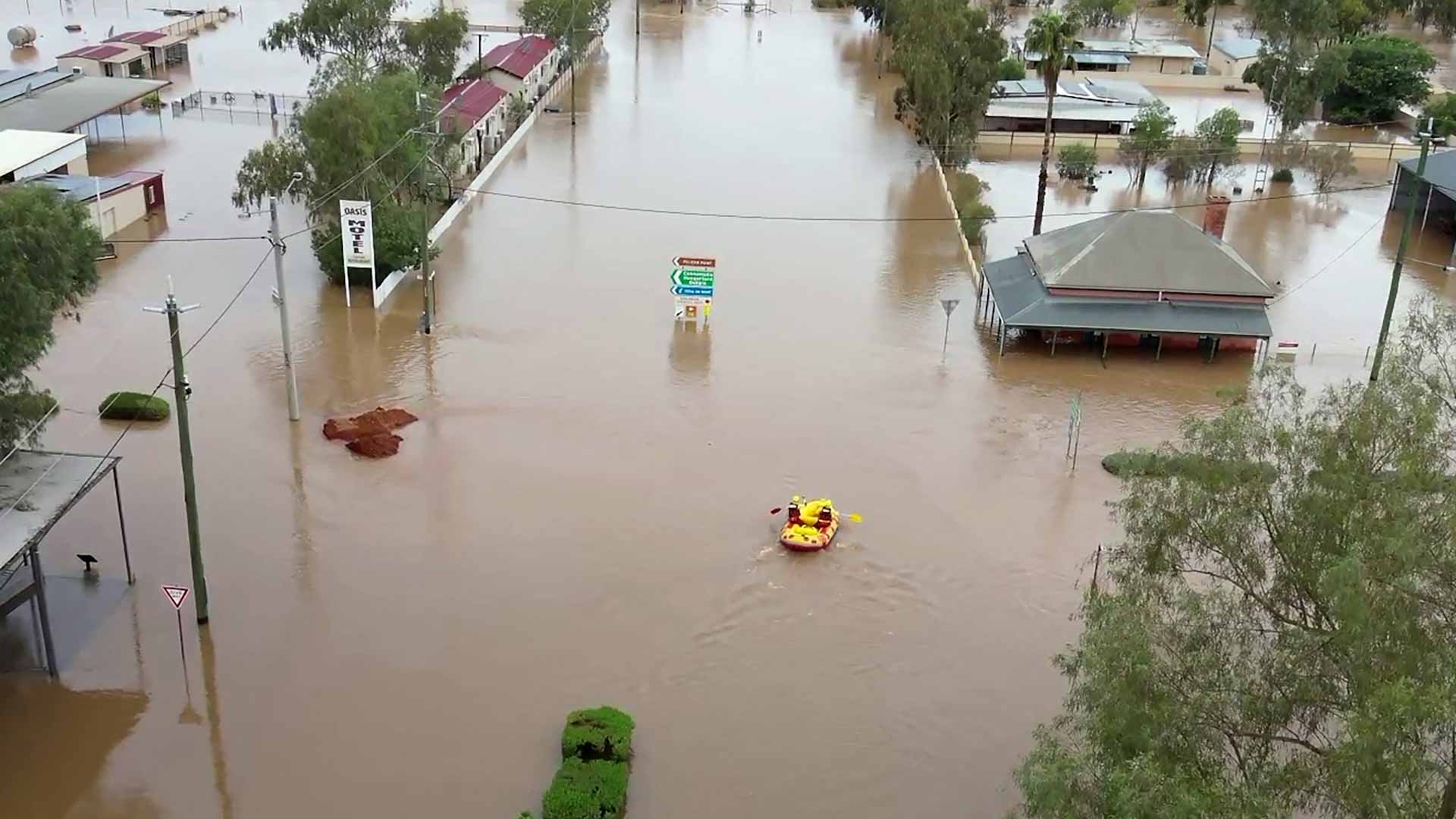 بعد أمطار غزيرة.. فيضانات عارمة تغرق مناطق شاسعة من أستراليا 