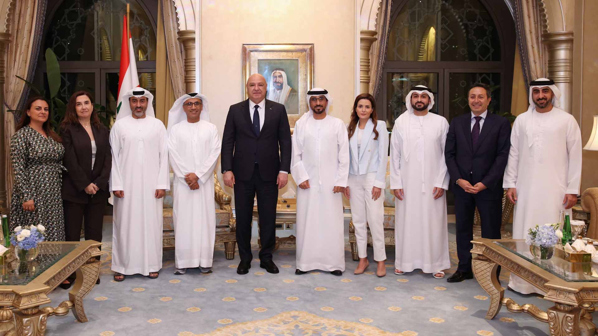 الرئيس اللبناني: لقائي مع محمد بن زايد "تجاوز التوقعات" 