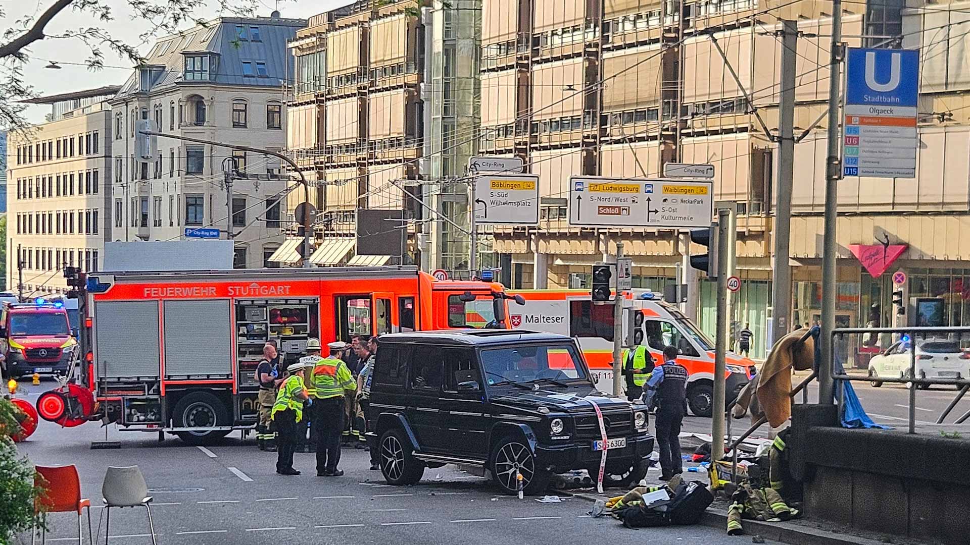 German police rule out attack after car kills one in Stuttgart 