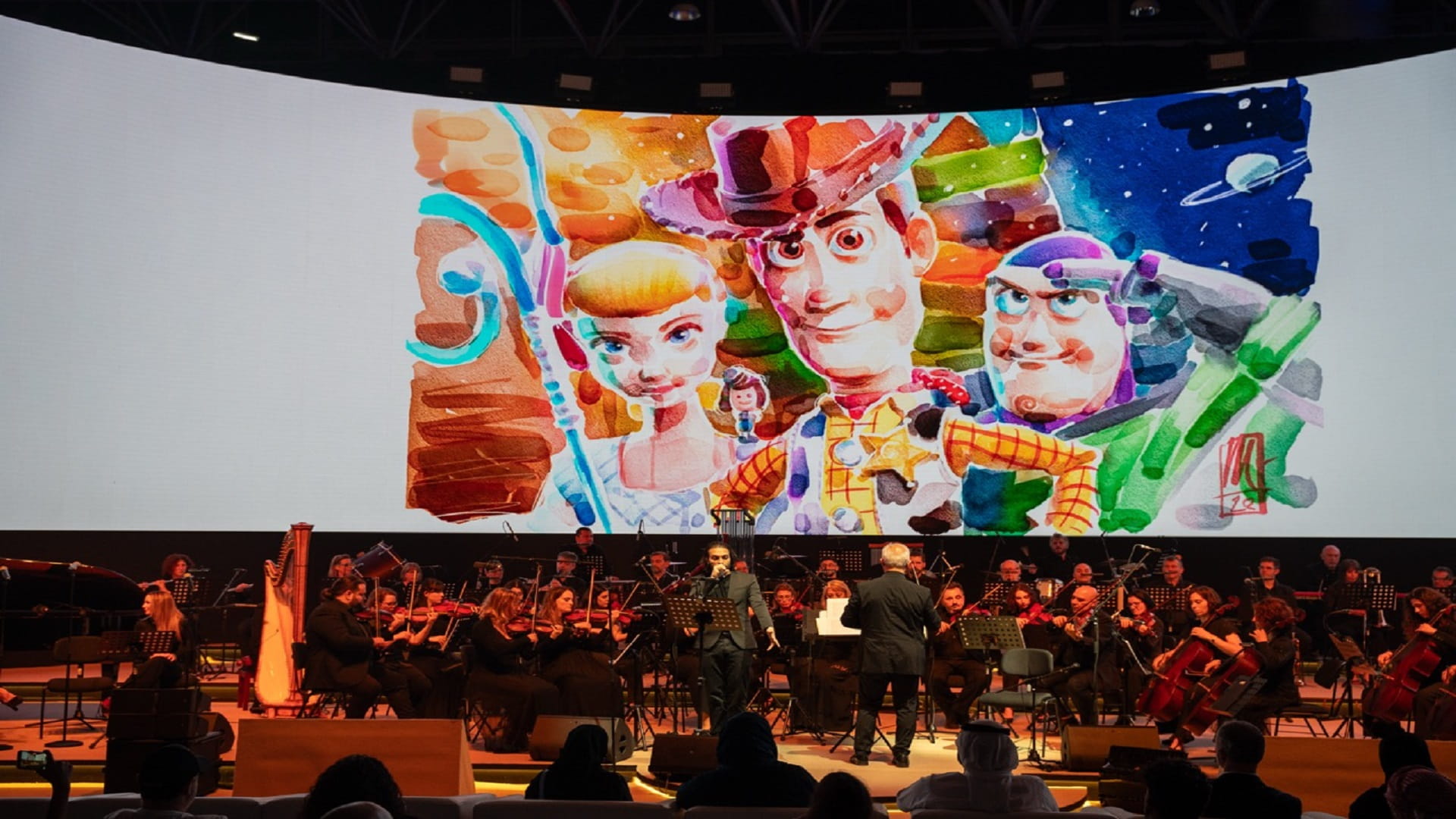 أوركسترا فلورنسا تعيد سحر ديزني على مسرح "الشارقة للرسوم المتحركة" 