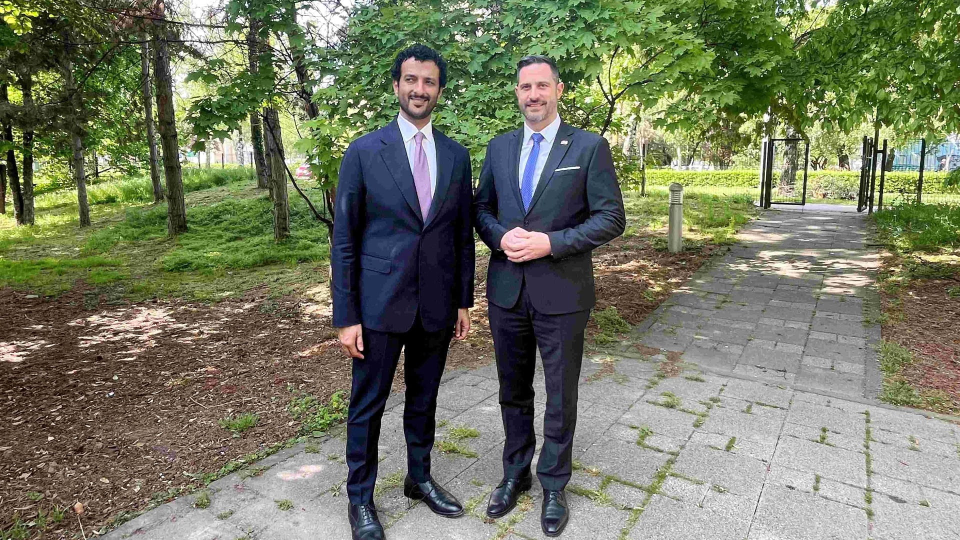 بن طوق يبحث تعزيز التعاون مع وزراء السياحة في إسبانيا وكرواتيا 