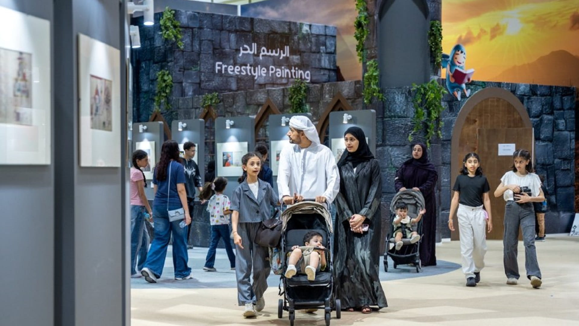 بـ 125ألف زائر.. "الشارقة القرائي" يستدل الستار على دورته الـ16 