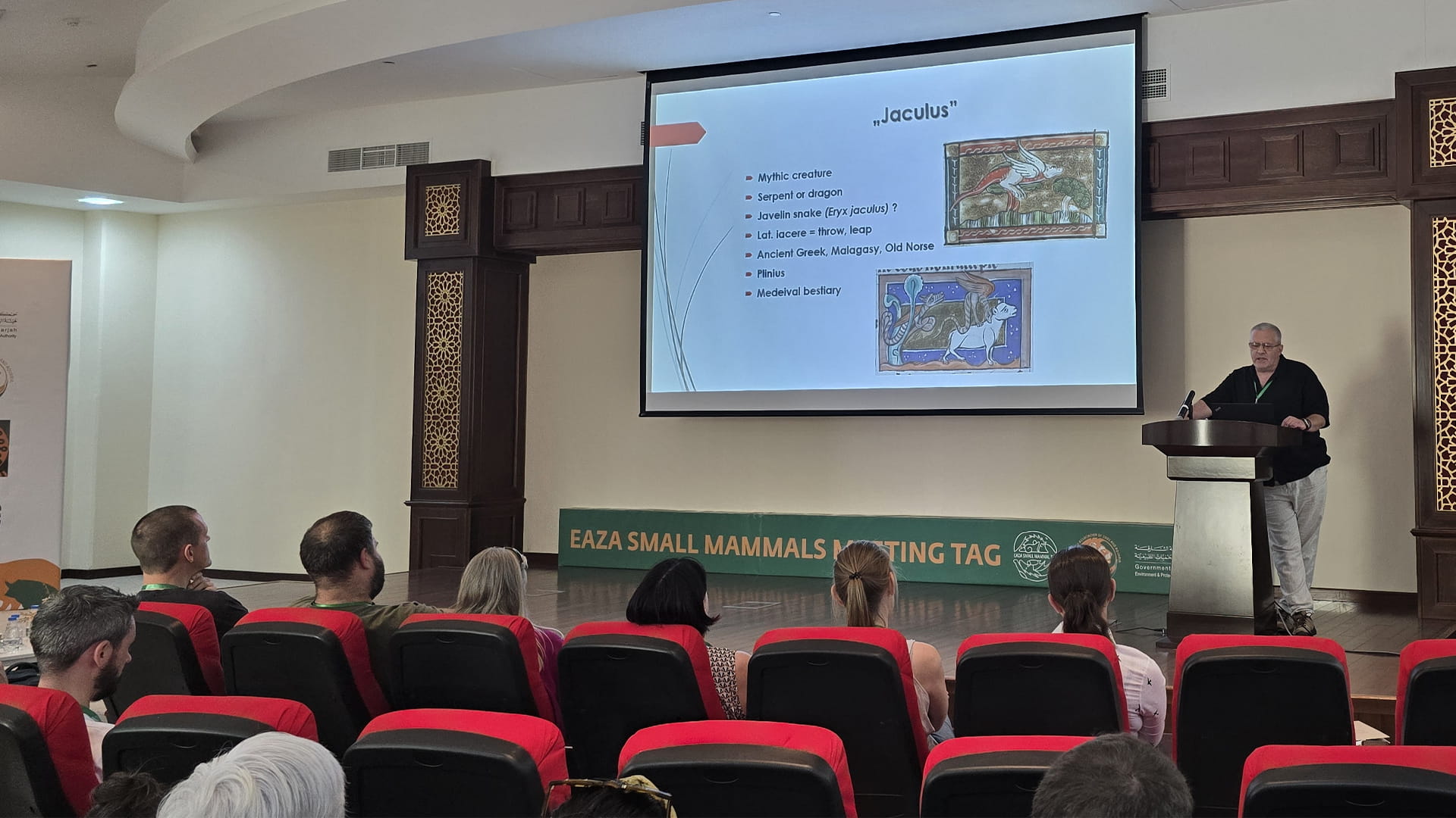 يوهانس إليس: اجتماع دولي بالشارقة لتحسين حماية الثدييات الصغيرة