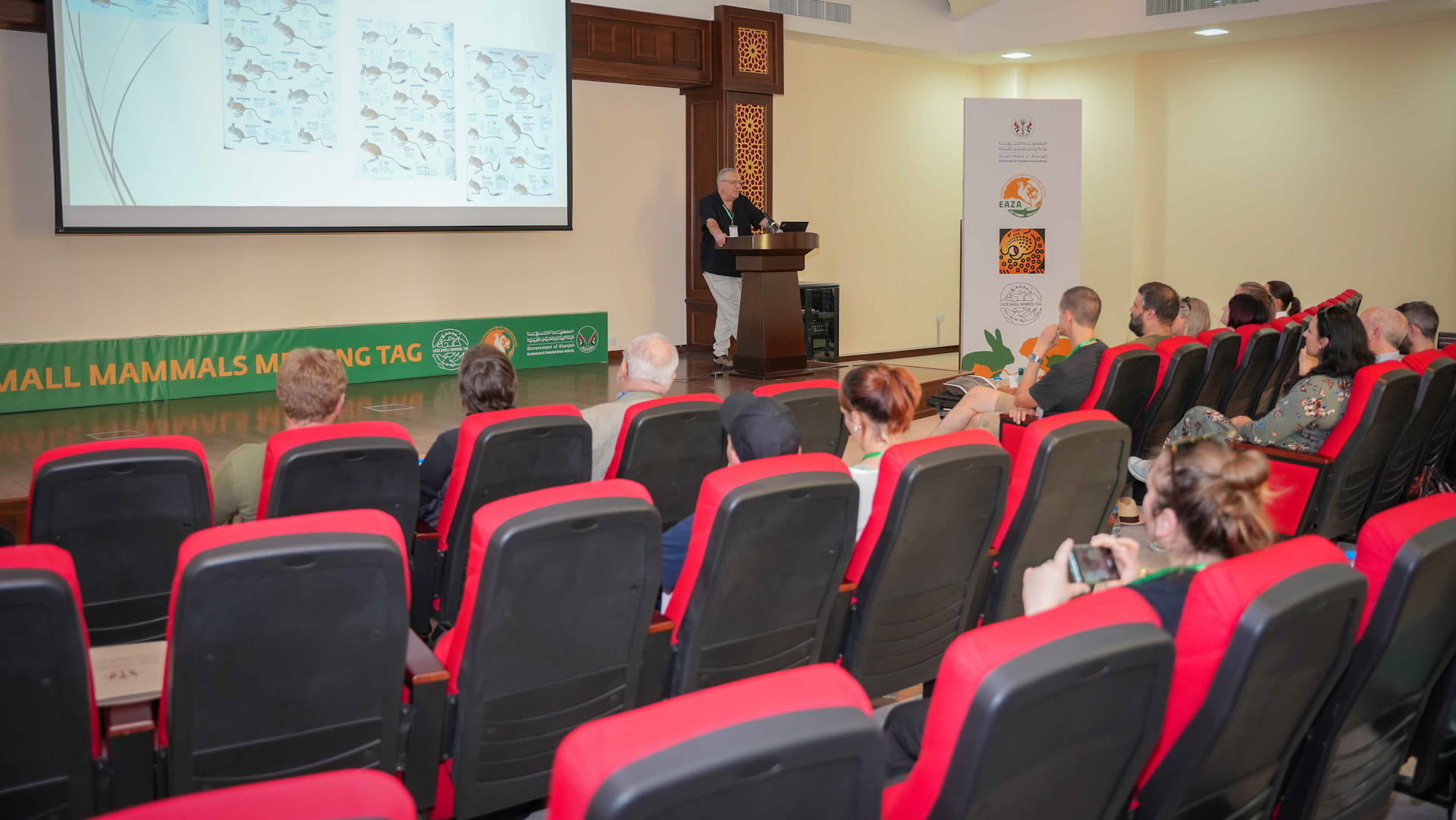 "محميات الشارقة" تستضيف اجتماع مجموعة تصنيفات الثدييات الصغيرة  