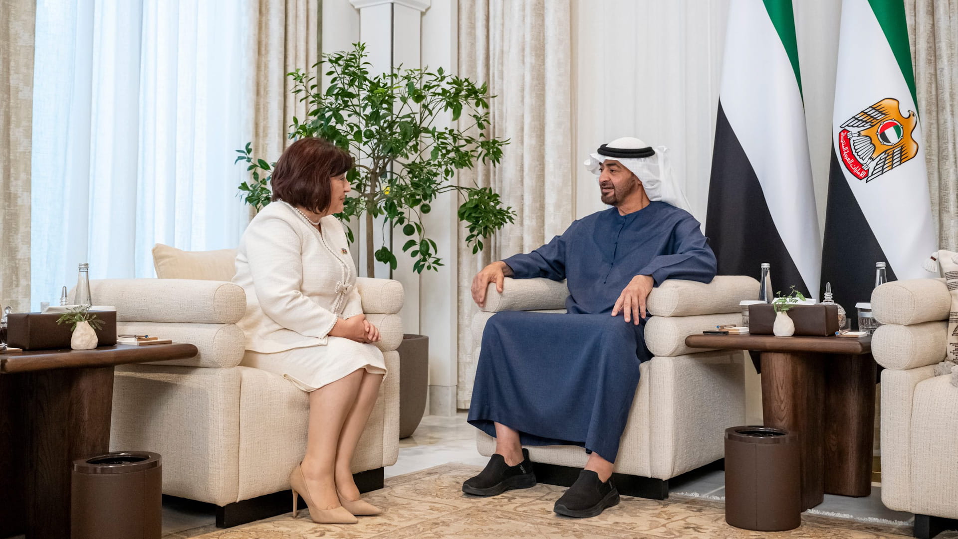 UAE President receives Speaker of Azerbaijan’s Milli Majlis 