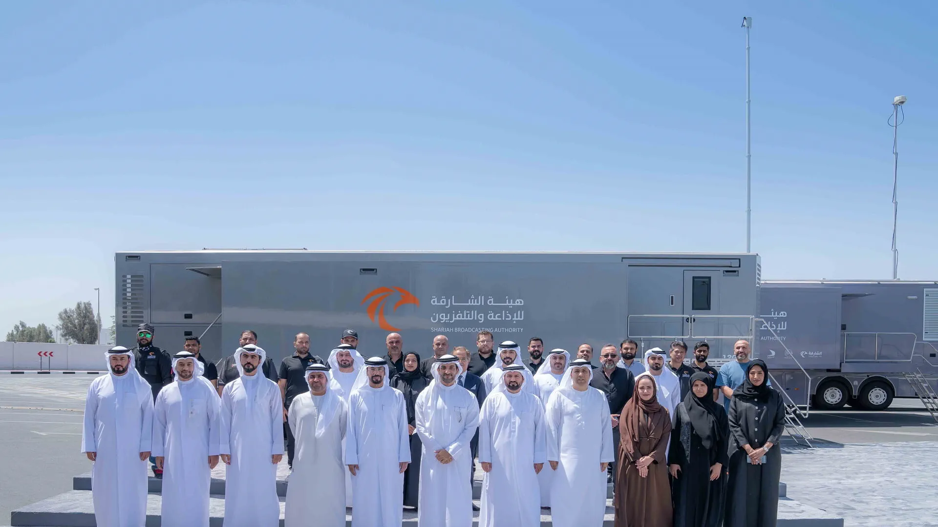 On the sideline of the meeting