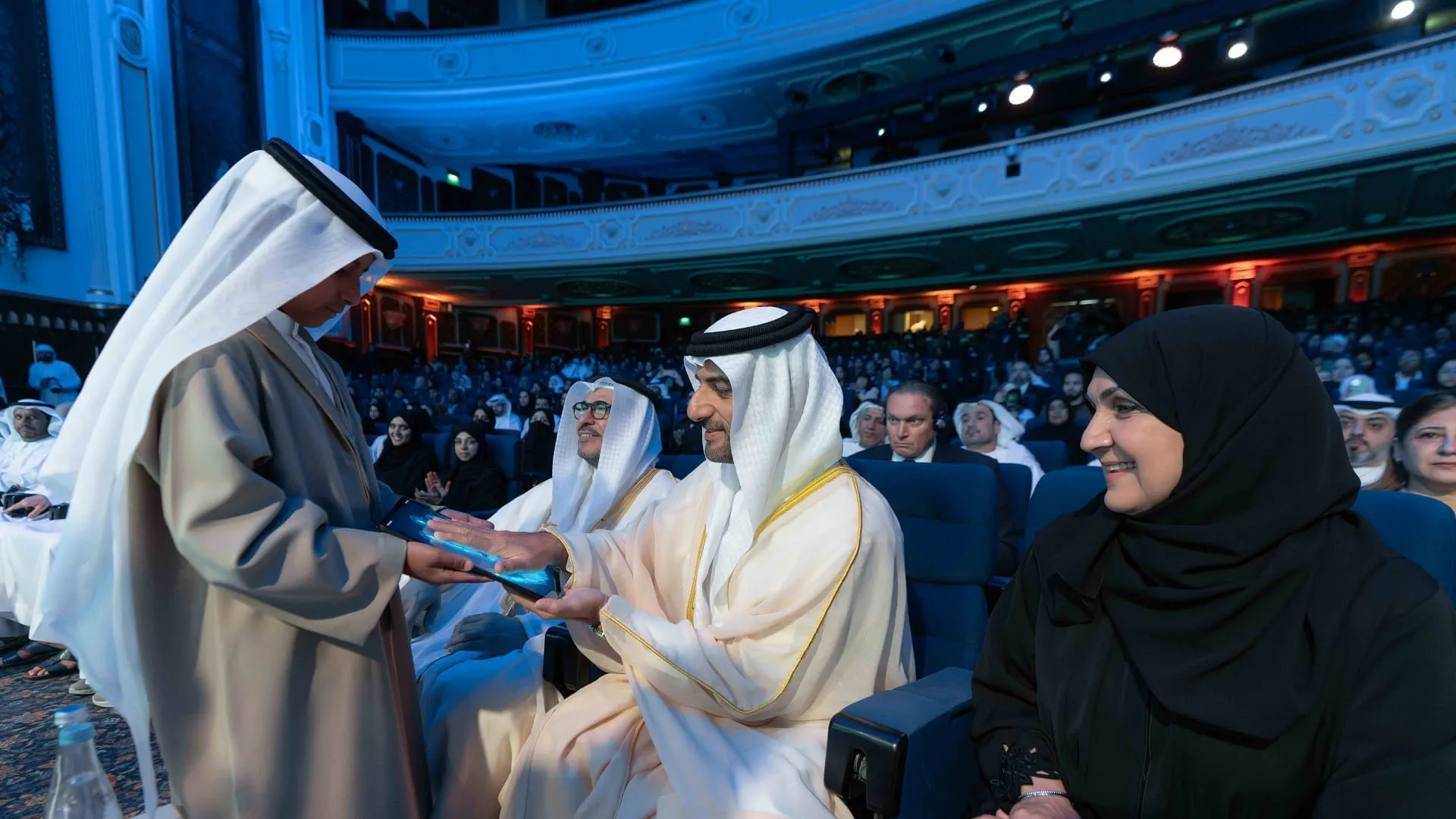 Sultan bin Ahmed at the event
