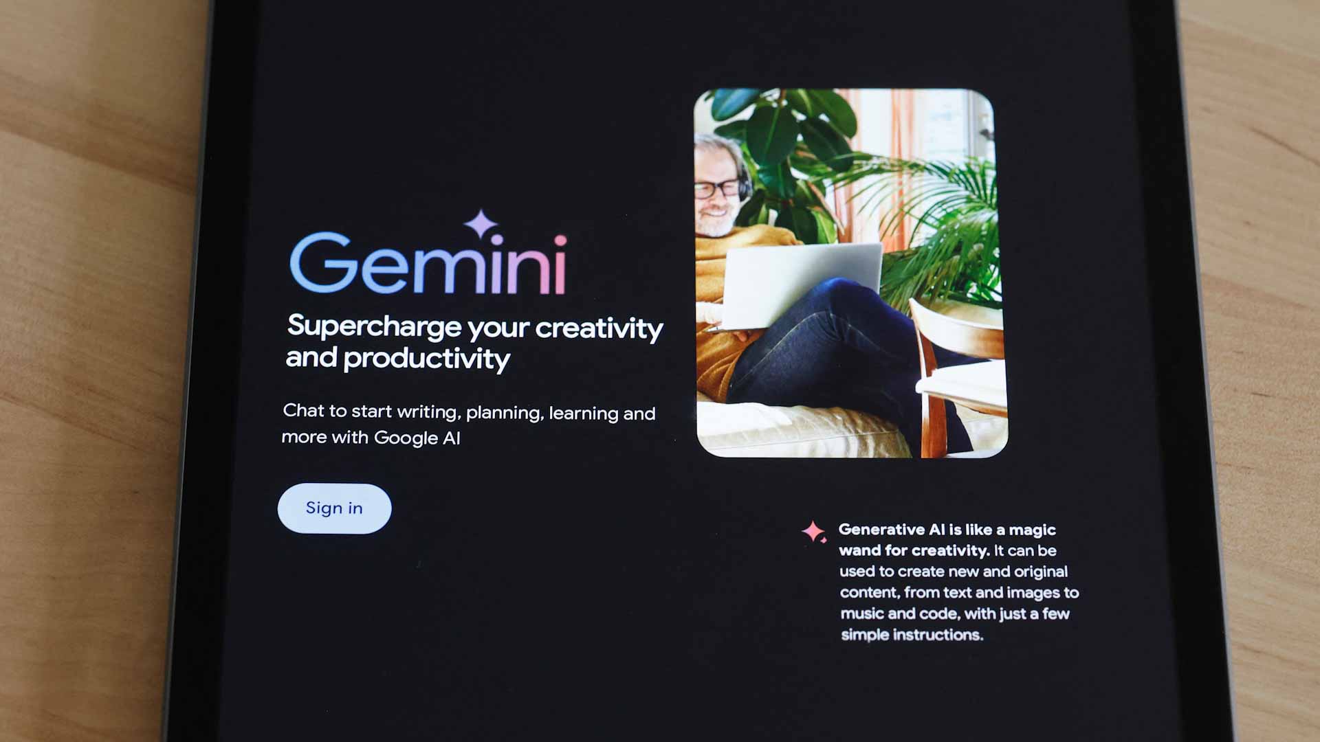 غوغل تطلق تحديثاً جديداً لجيمني يتيح ملء الشاشة في أجهزة آيباد 