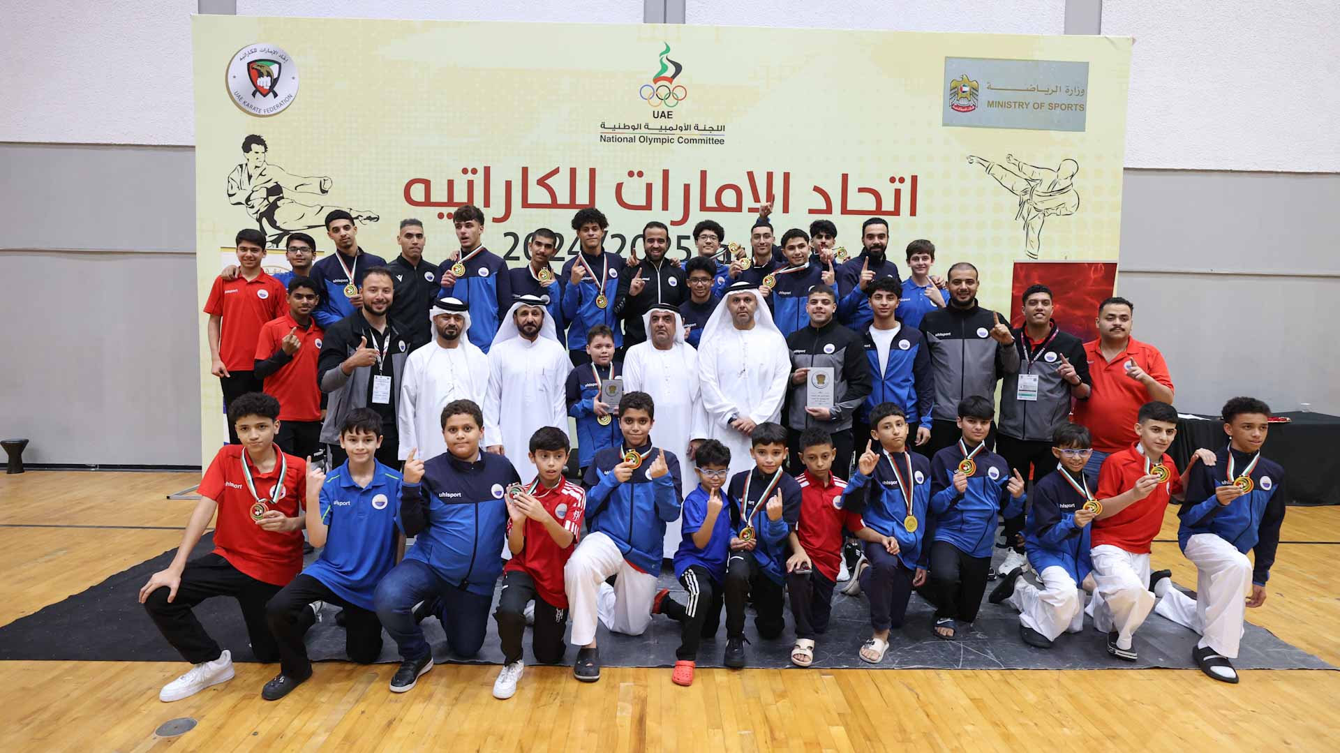 Sharjah clinches Karate League shield for youth and juniors 