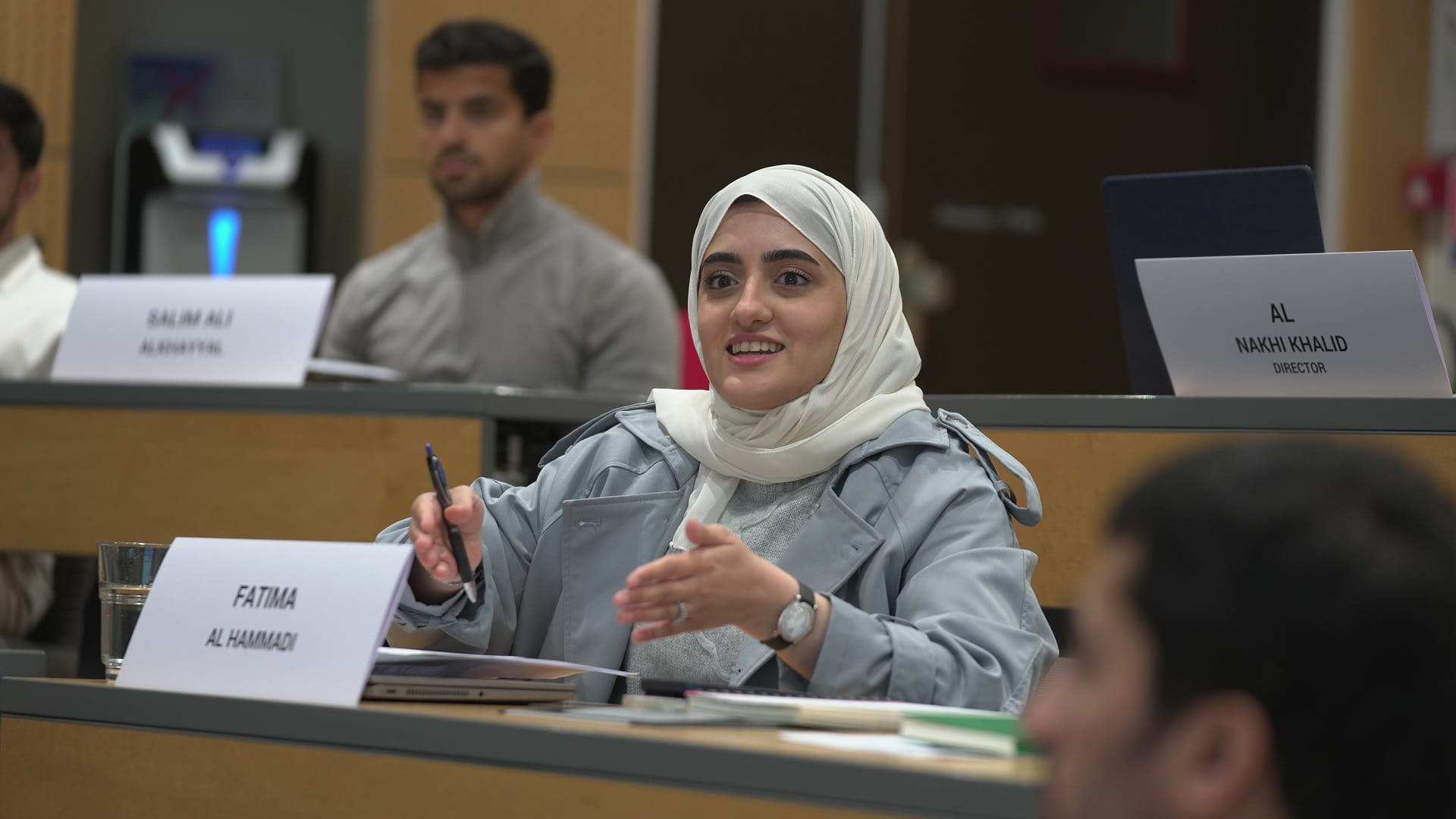 صورة بعنوان: "وثبة" يواصل رحلته في تطوير مهارات ريادة الأعمال لدى منتسبيه  