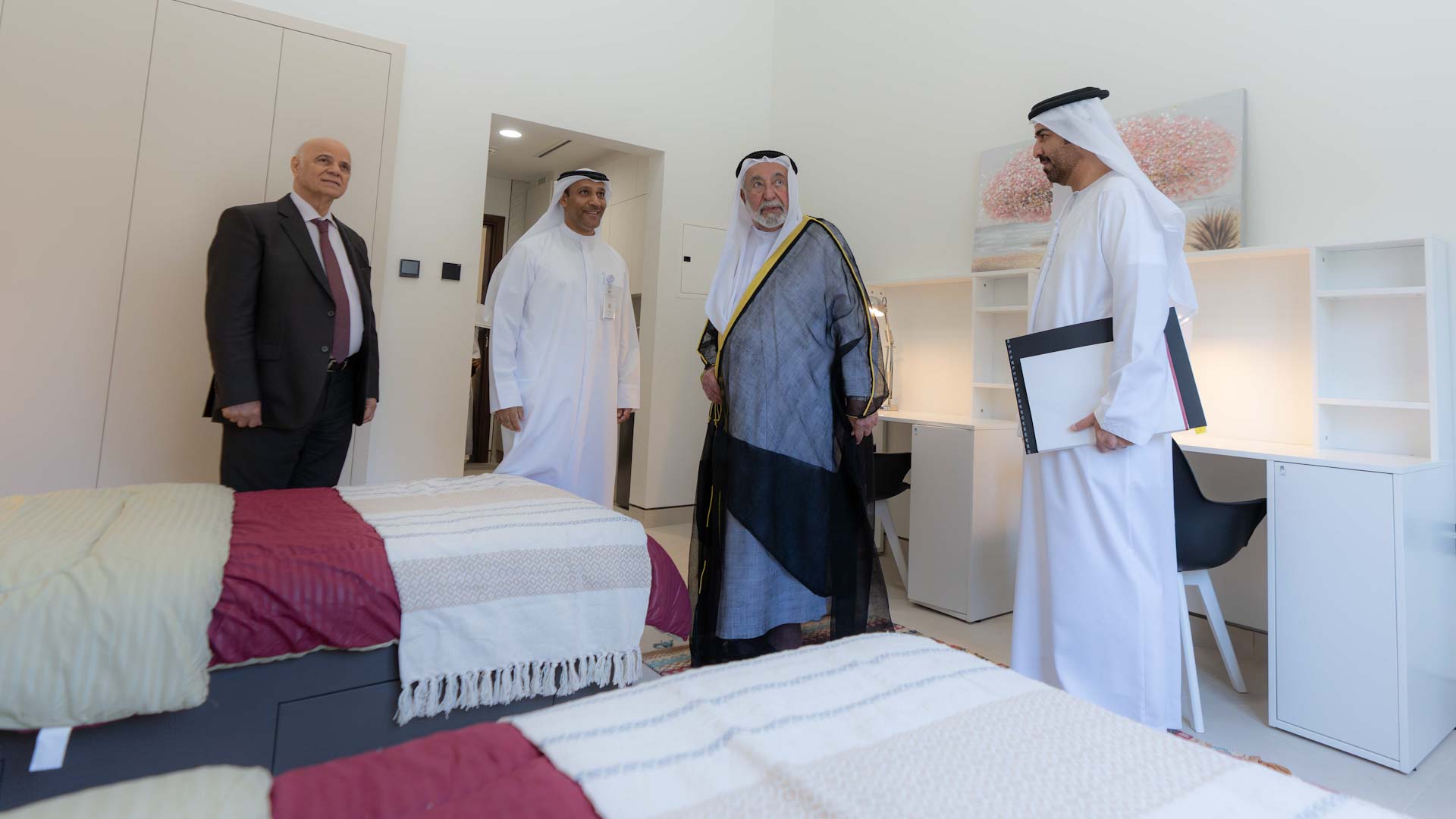 Image for the title: Sharjah Ruler inaugurates Khorfakkan University’s dorms 