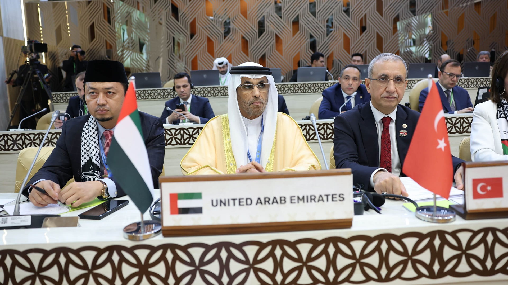 "الوطني الاتحادي"يشارك باجتماع لجنة فلسطين بمنظمة التعاون الإسلامي 