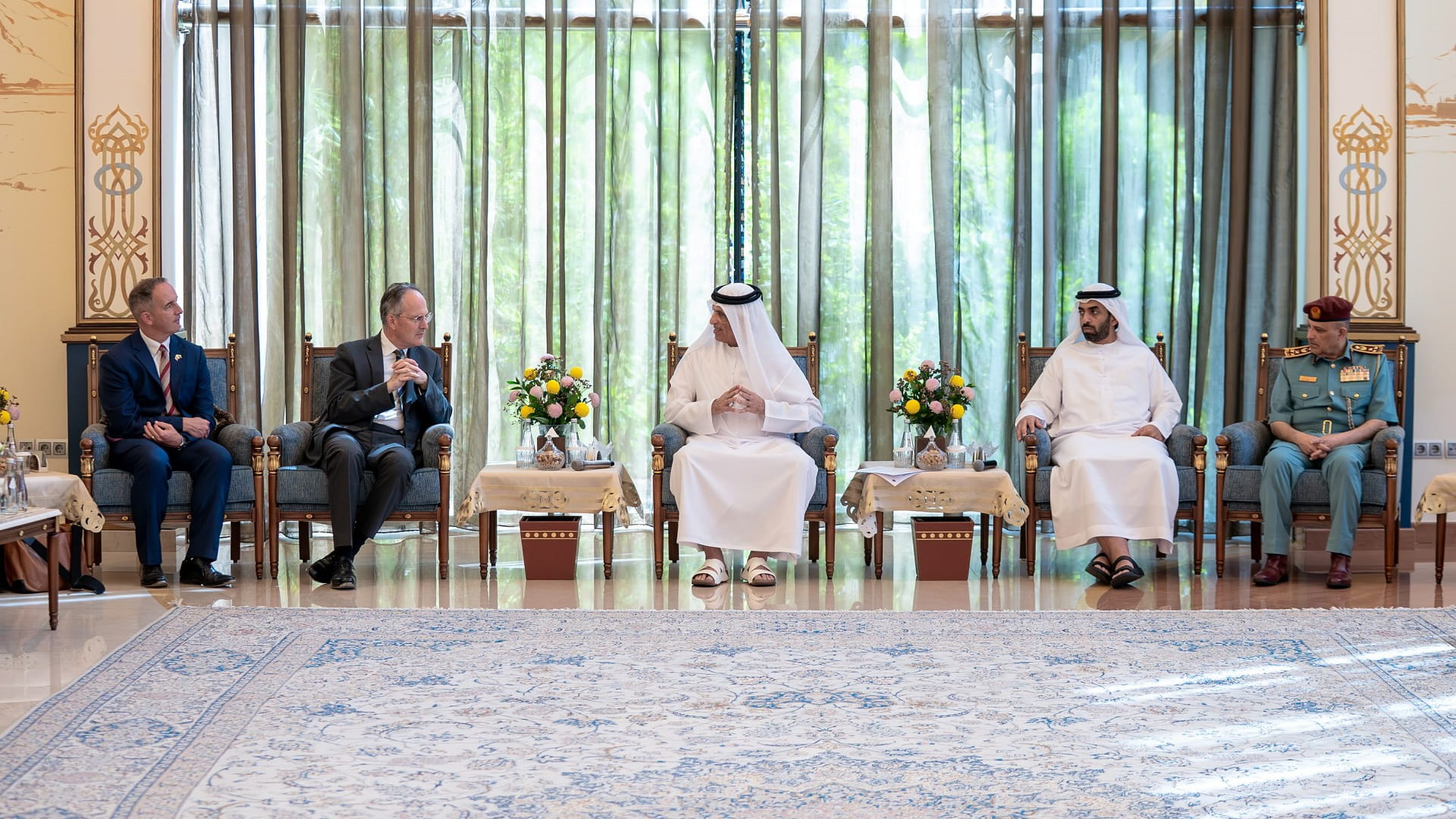 RAK Ruler welcomes UK Defence College delegation 