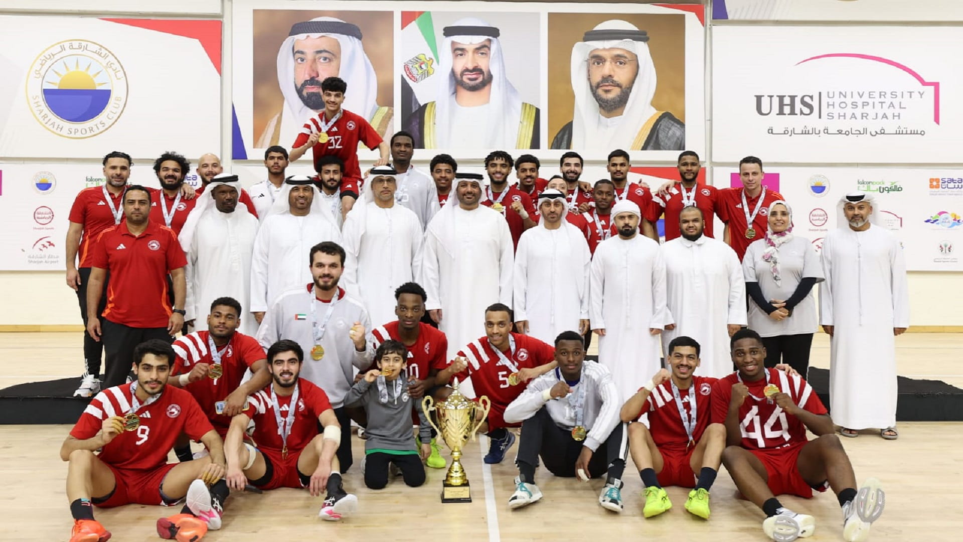 الشارقة يتوج بطلاً لسوبر شباب كرة اليد بالفوز على الوصل