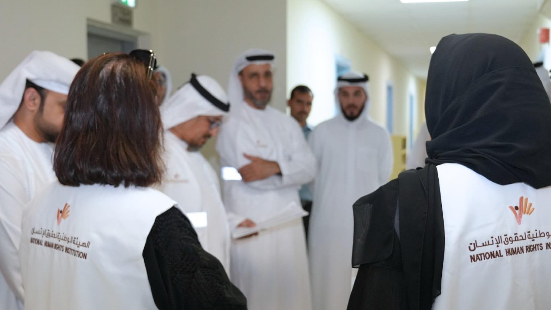 Third NHRI visit to Sharjah workers' accommodation 