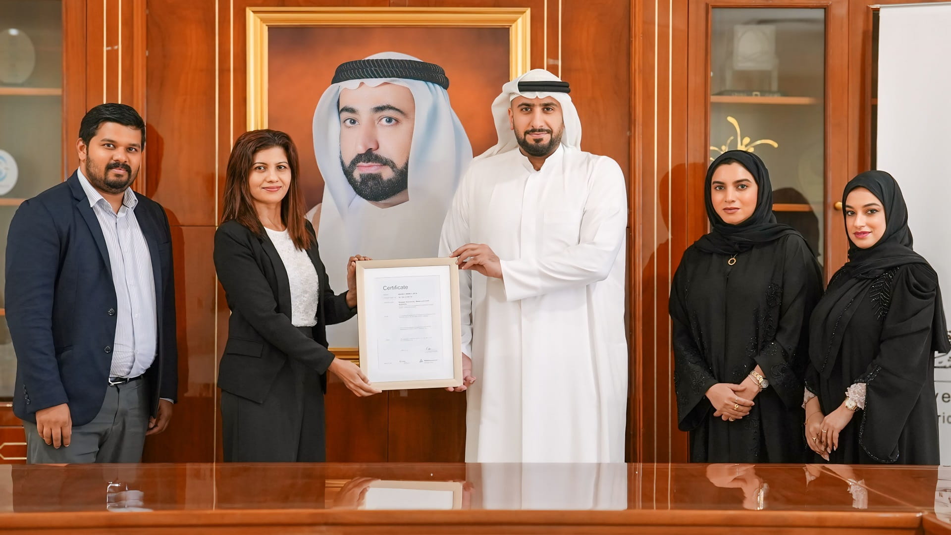 كهرباء الشارقة تحصل على شهادة الأيزوITSM 20000 في تقنية المعلومات  