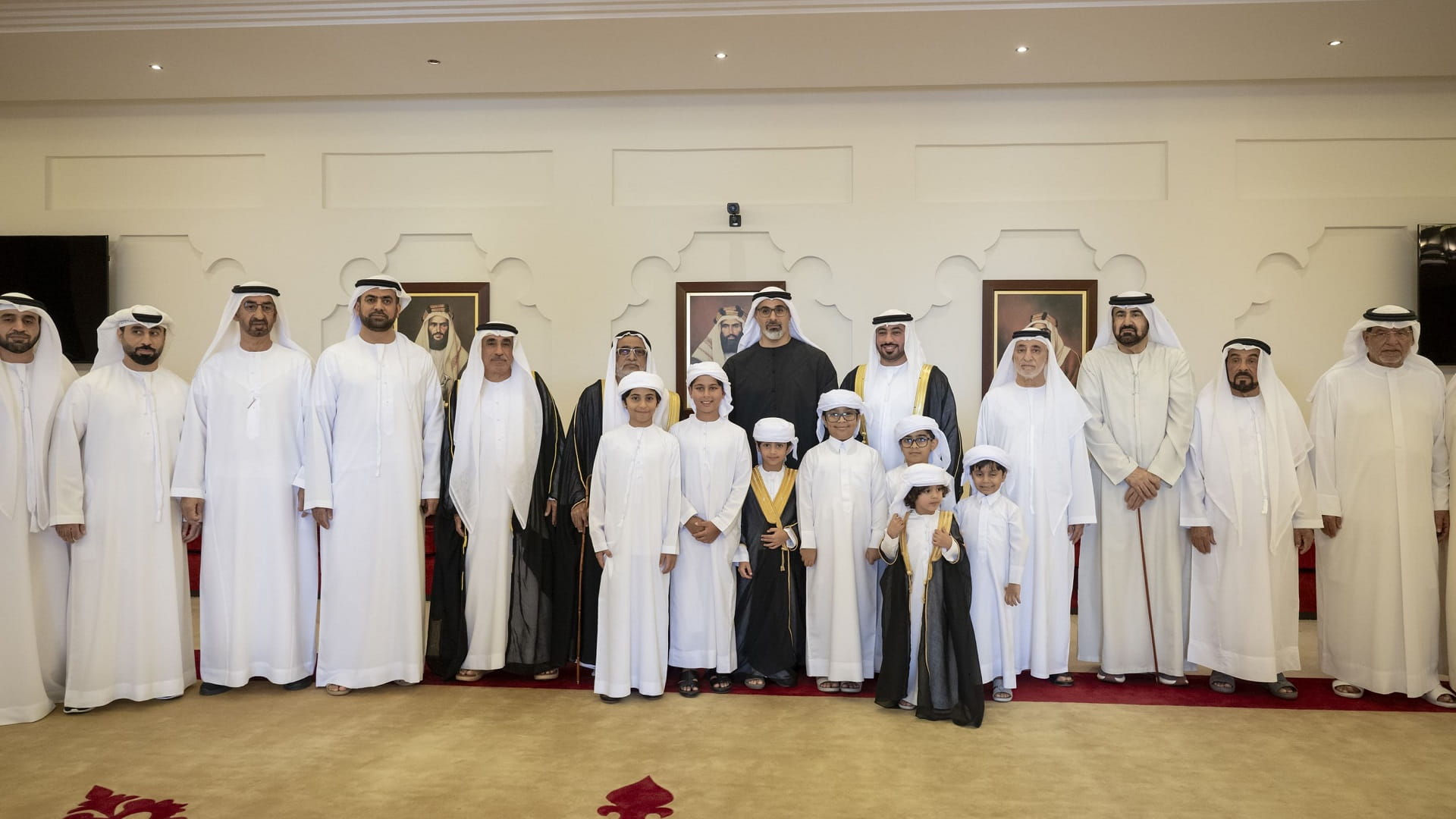 Khaled bin Mohamed attends Abdullah bin Rashed Al Shamsi wedding  