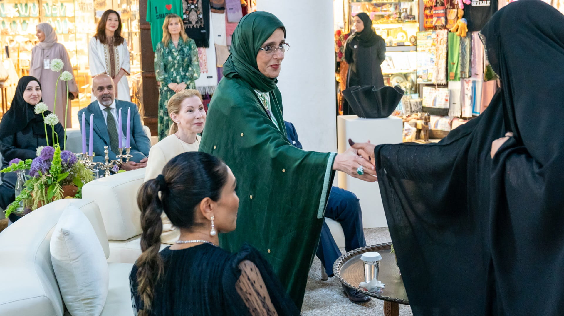 جواهر القاسمي تشهد إطلاق مجموعة "قلب كريم" لدعم المشاريع الإنسانية