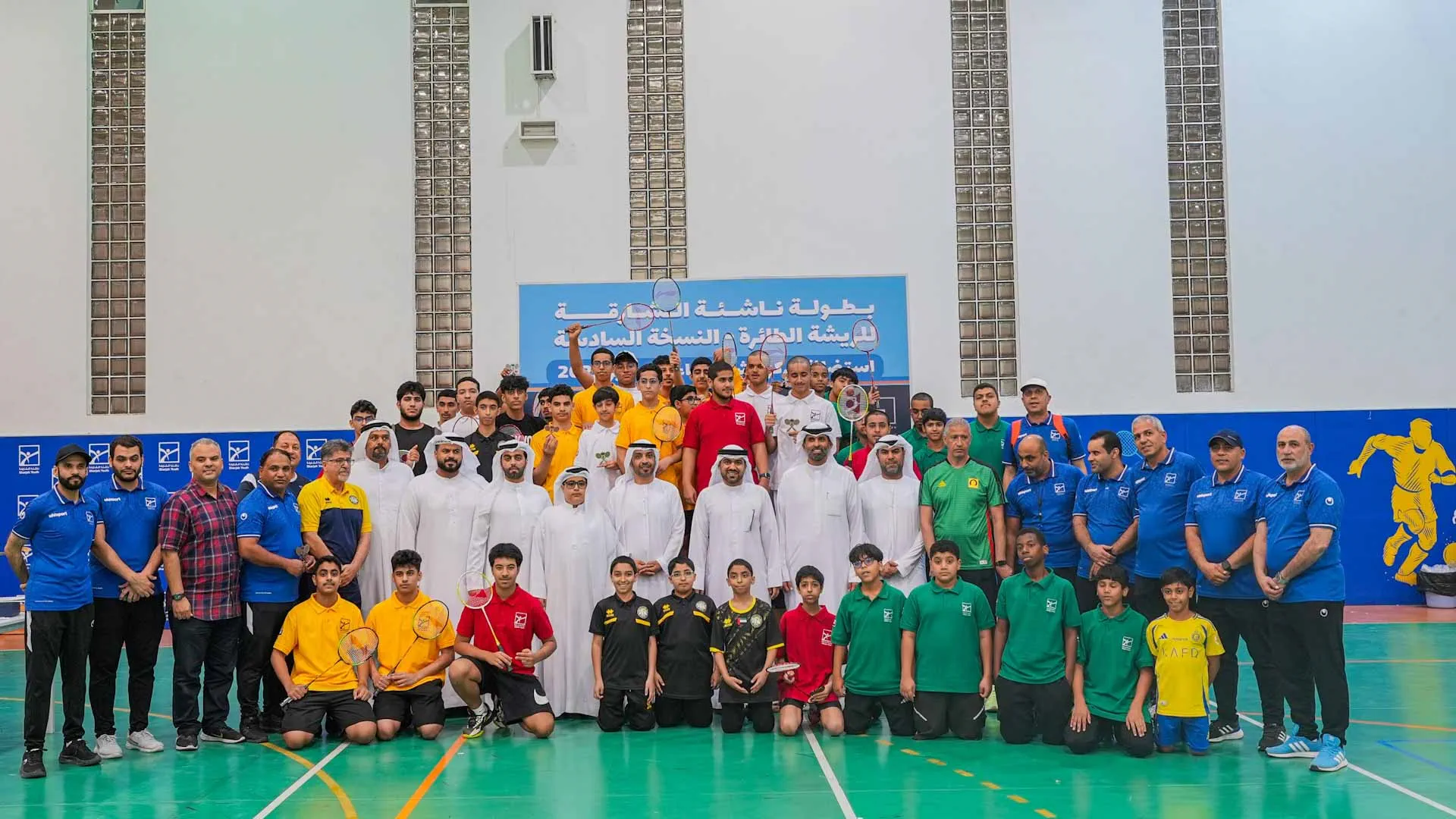 Sharjah Youth concludes 6th badminton championship 