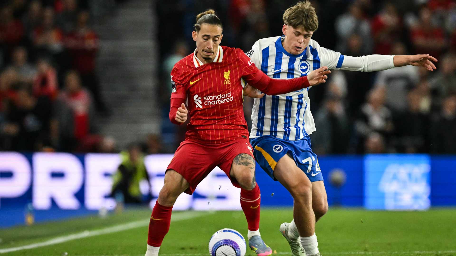 ليفربول يسقط أمام برايتون في الدوري الإنجليزي الممتاز  