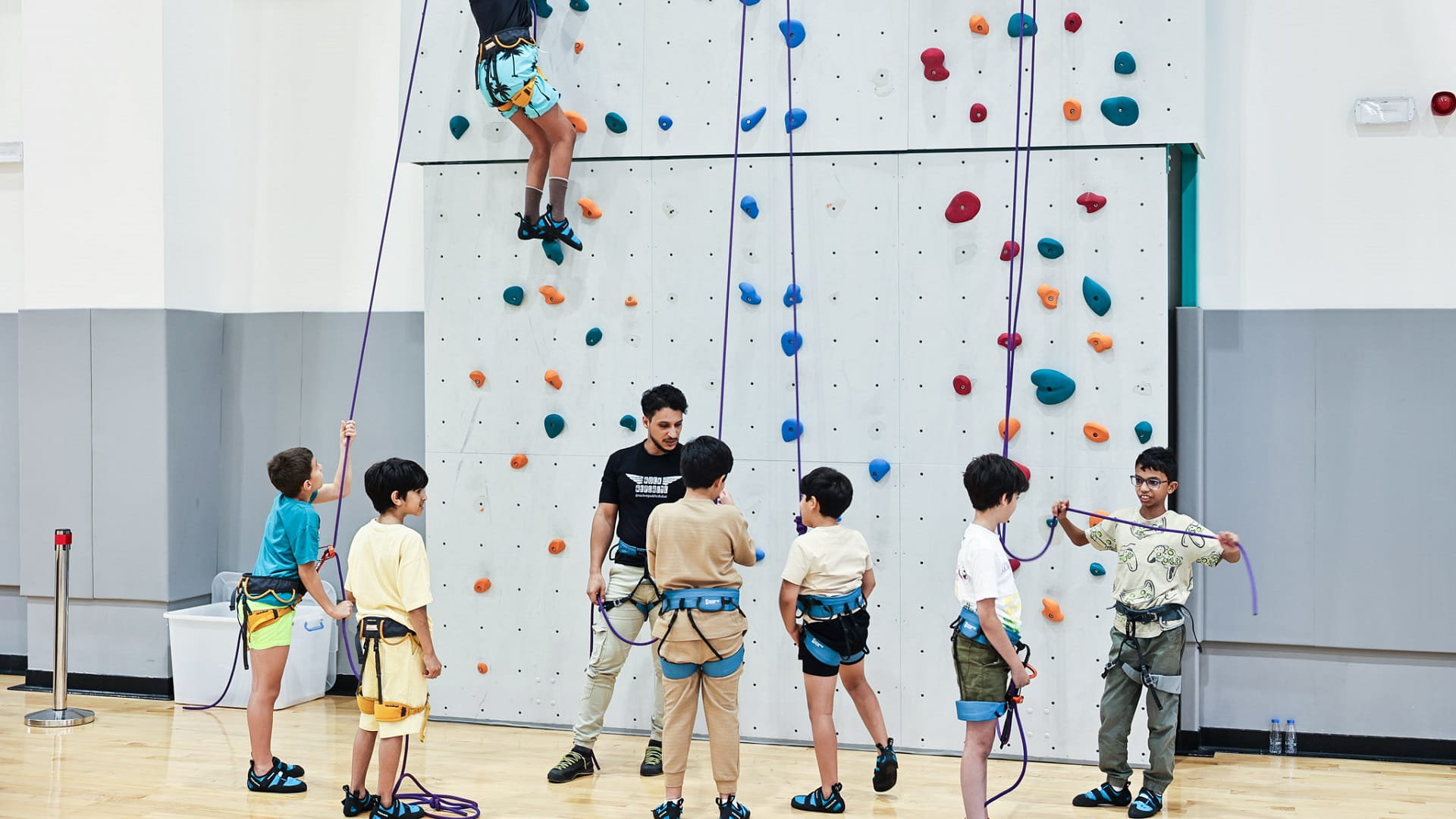 "Sharjah Children" launches sport climbing program  