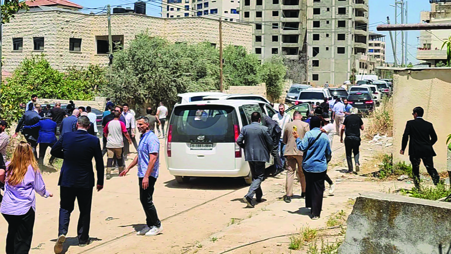 الجيش الإسرائيلي يطلق النار على وفد دبلوماسي في الضفة الغربية 