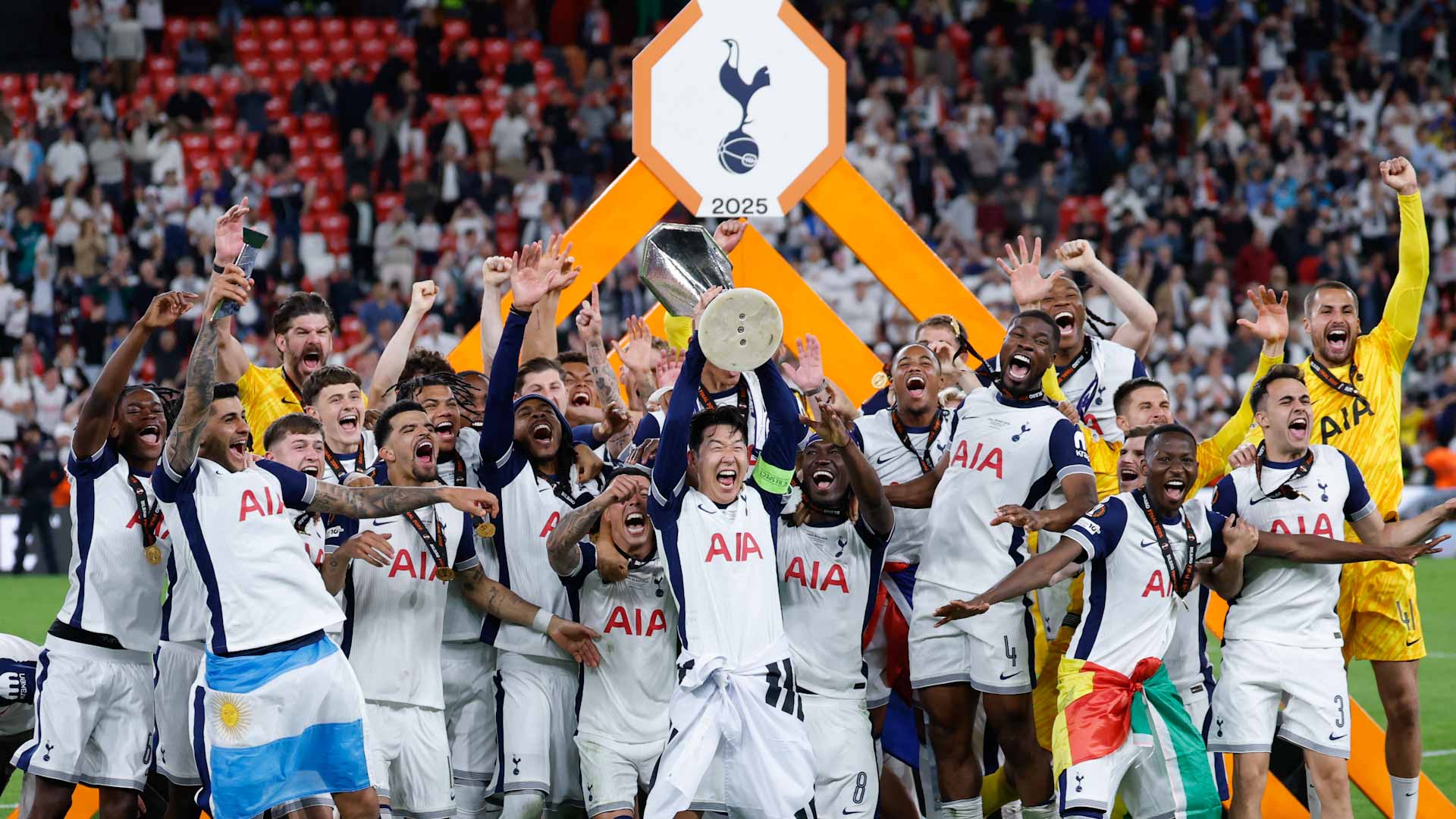 على حساب مانشستر يونايتد.. توتنهام يتوج بلقب الدوري الأوروبي  