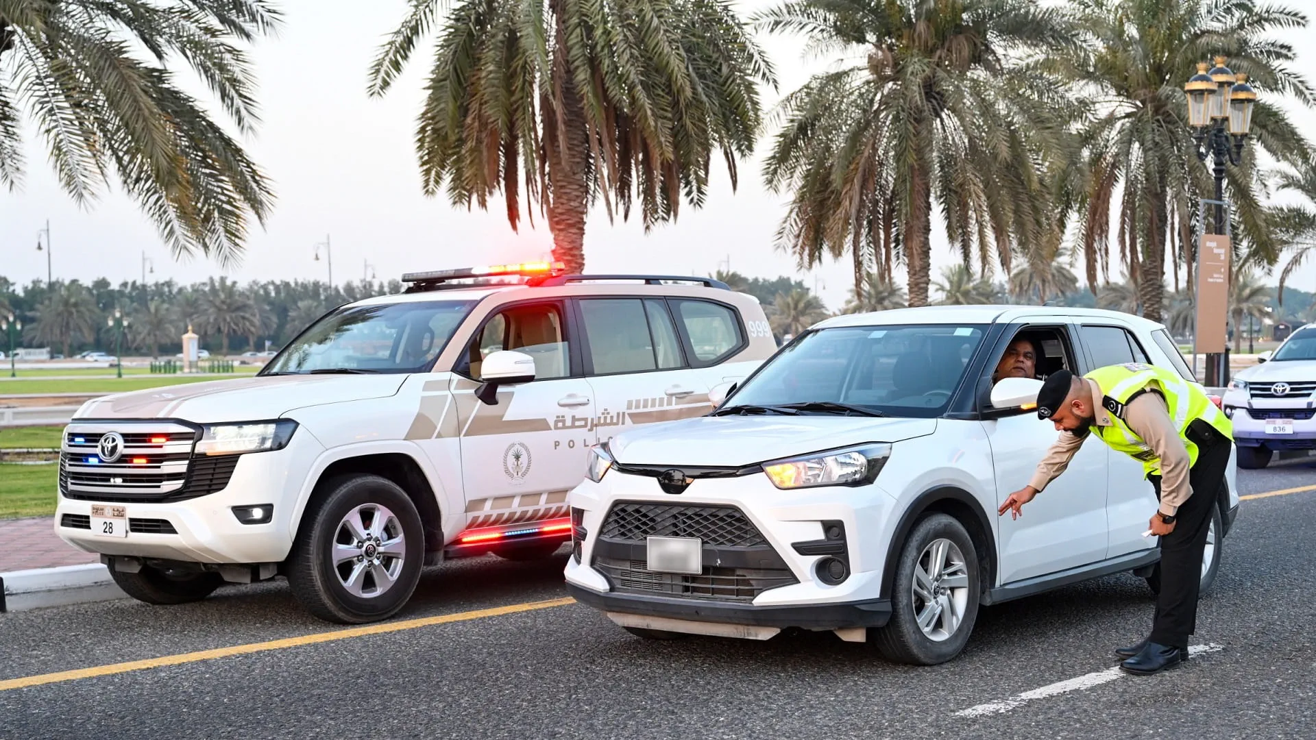Sharjah Police stress checks to prevent summer tyre accidents 