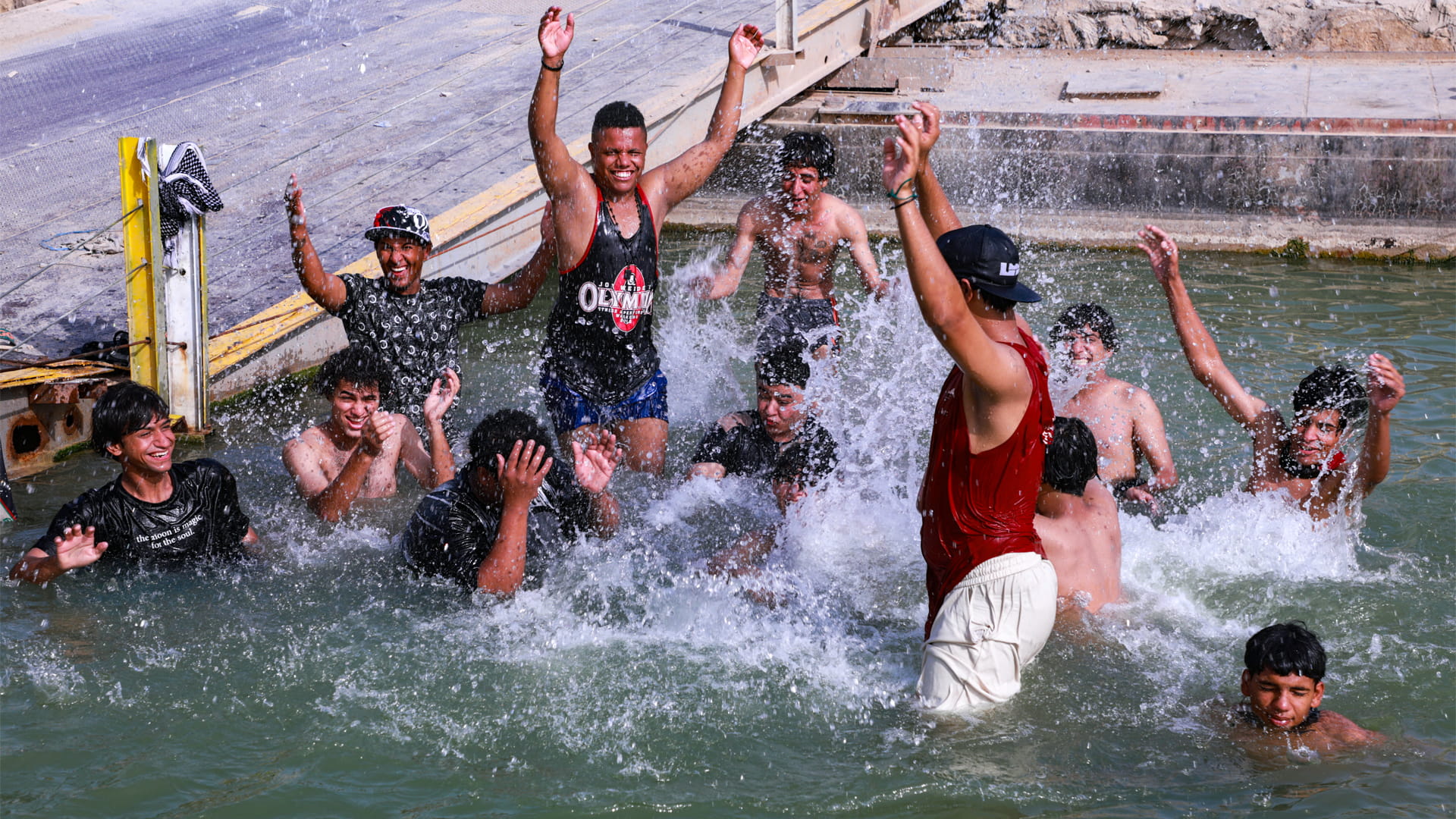 درجات الحرارة تصل إلى 49 درجة مئوية في جنوب العراق 