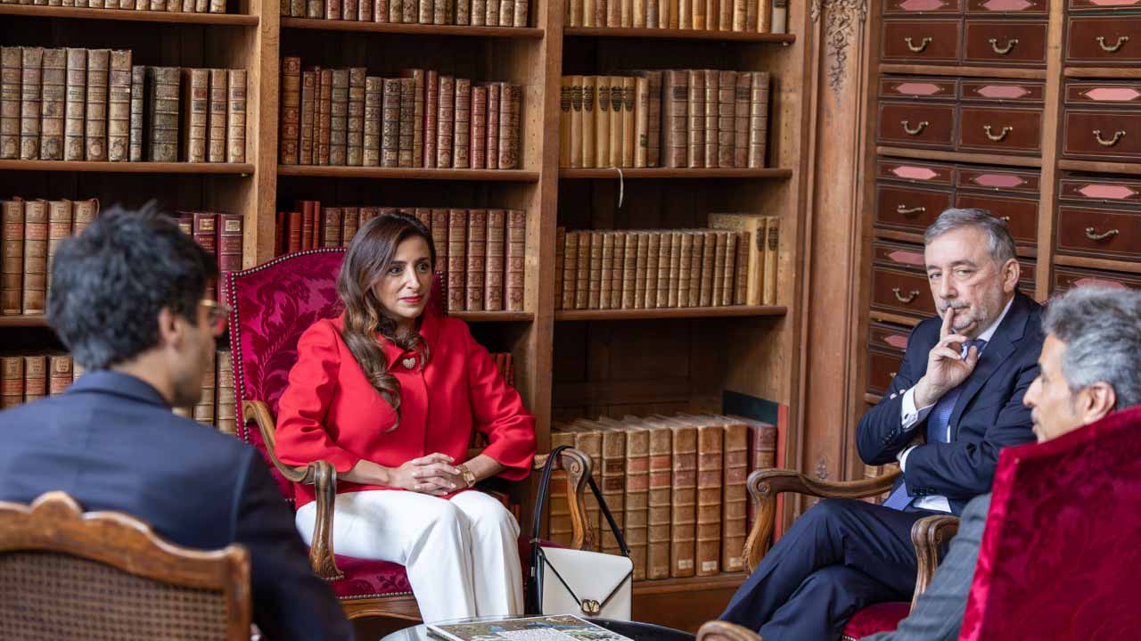 Bodour Al Qasimi explores cooperation between Sharjah, Paris