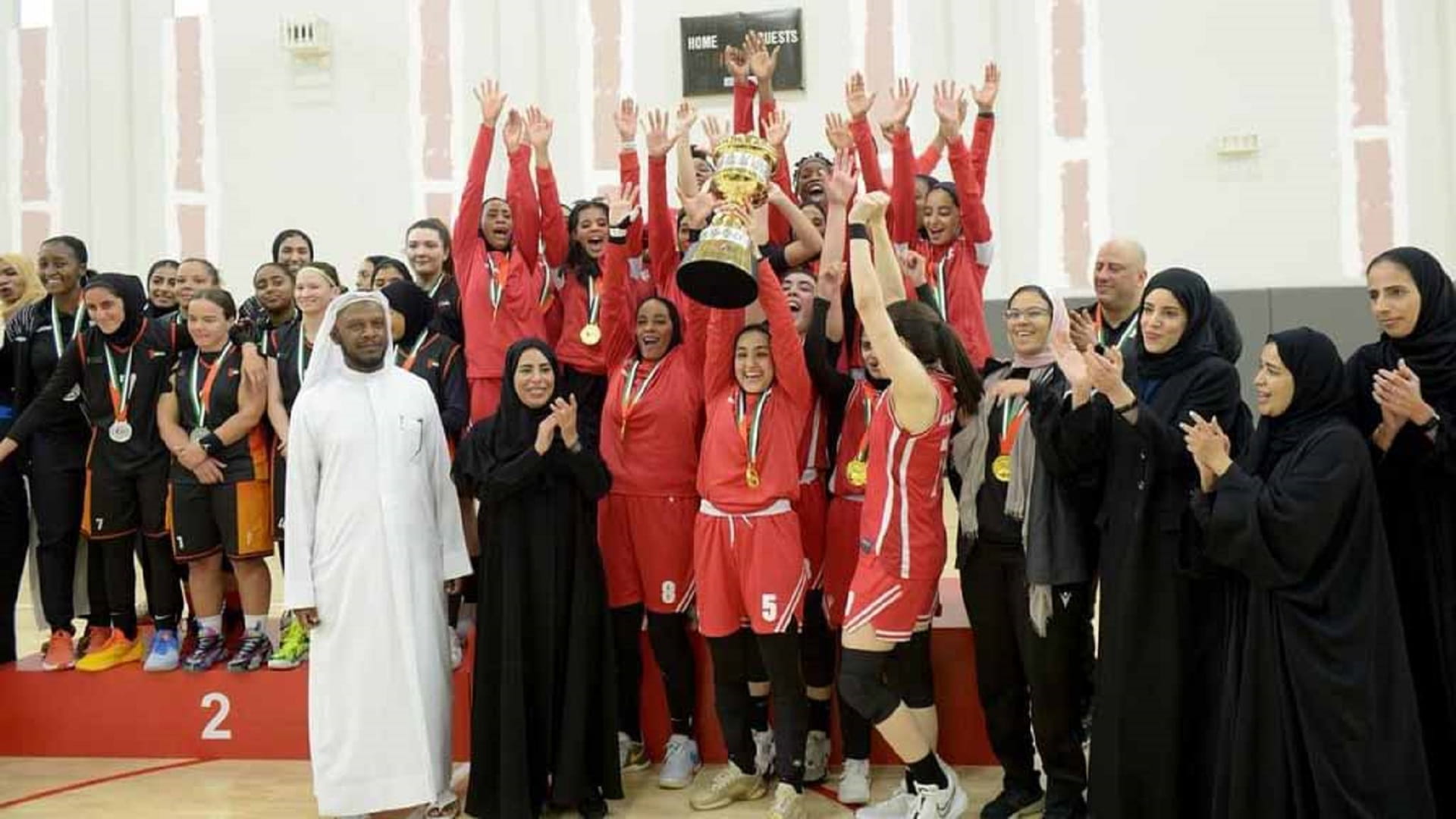 "الشارقة لرياضة المرأة" بطلاً لكأس الإمارات للسيدات في السلة 