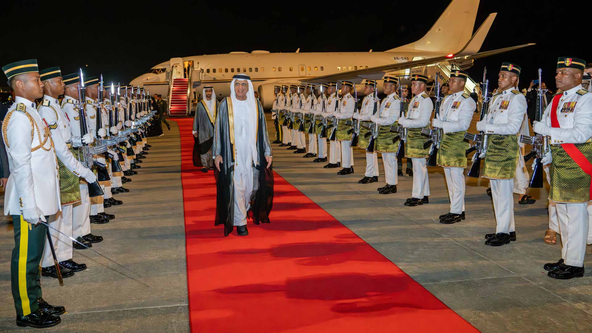 RAK Ruler arrives in Malaysia for GCC-ASEAN summits