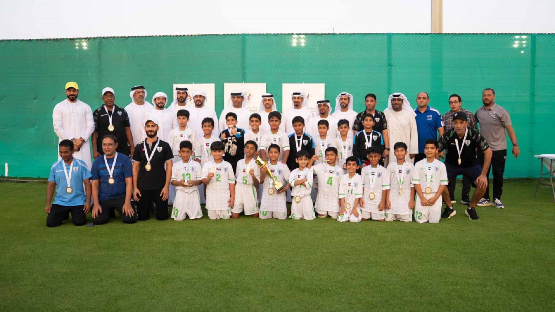 دبا الحصن بطل دوري مجلس الشارقة لناشئي الكرة