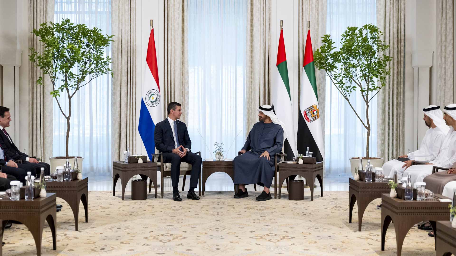 UAE and Paraguay Presidents discuss enhanced cooperation