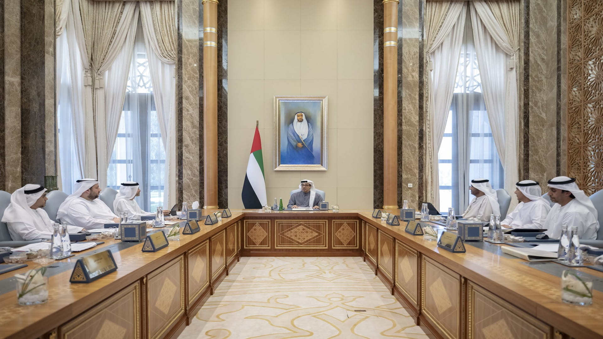 Mansour bin Zayed chairs meeting of EIA Board of Directors 
