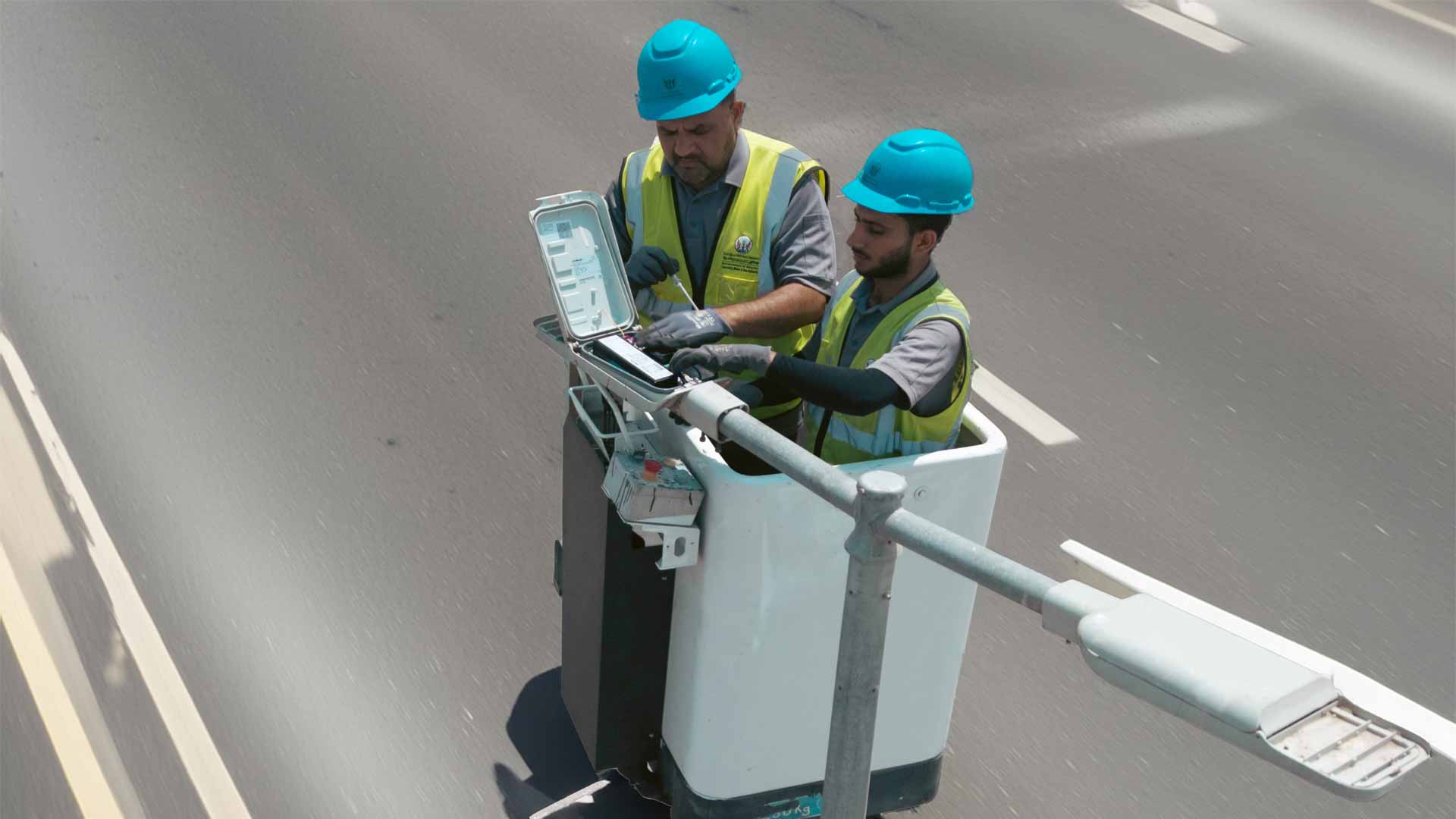 Sharjah Electricity lights up Al-Zabara Industrial Area 