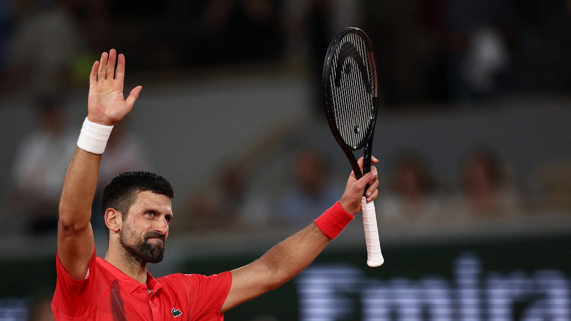 الصربي ديوكوفيتش يتأهل لدور الـ 16 في بطولة فرنسا للتنس 