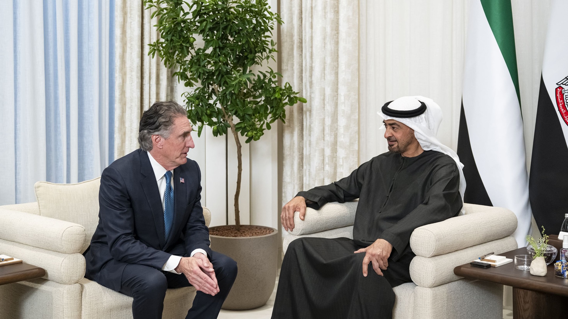 UAE Pres. receives US National Energy Dominance Council Chair  