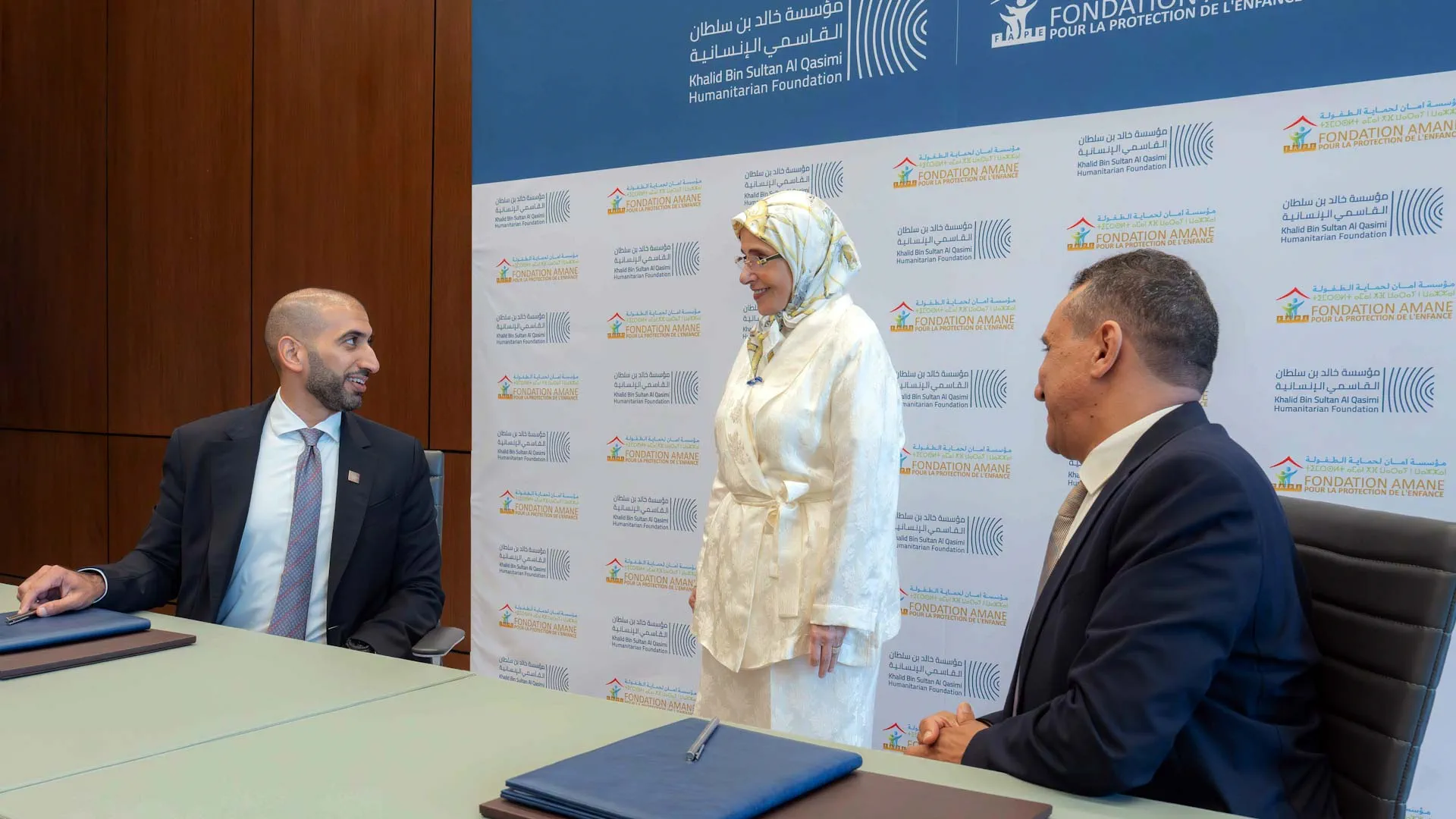 During the signing of the Memorandum