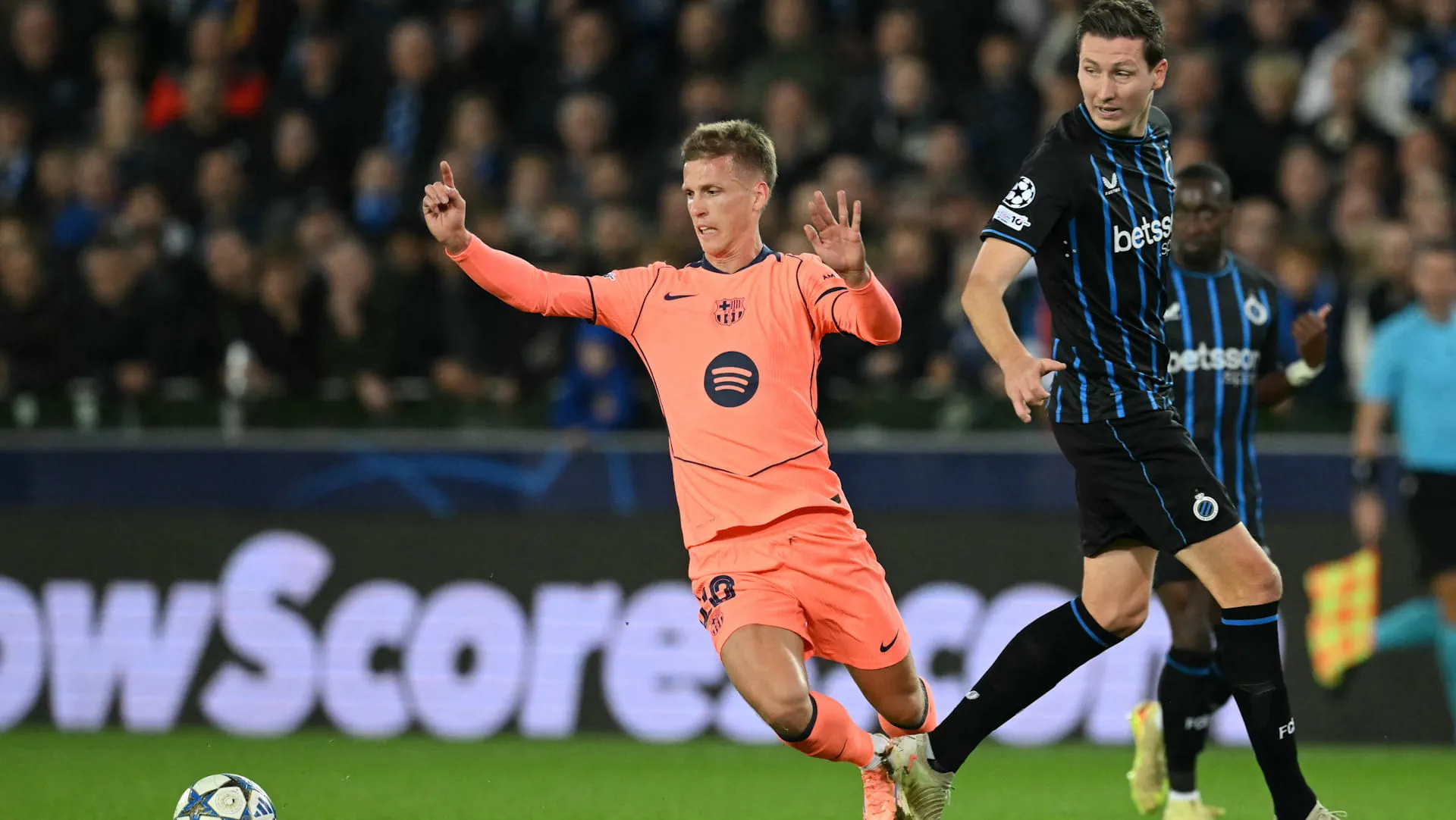 Barcelona stumbles against Club Brugge in UEFA Champions League 