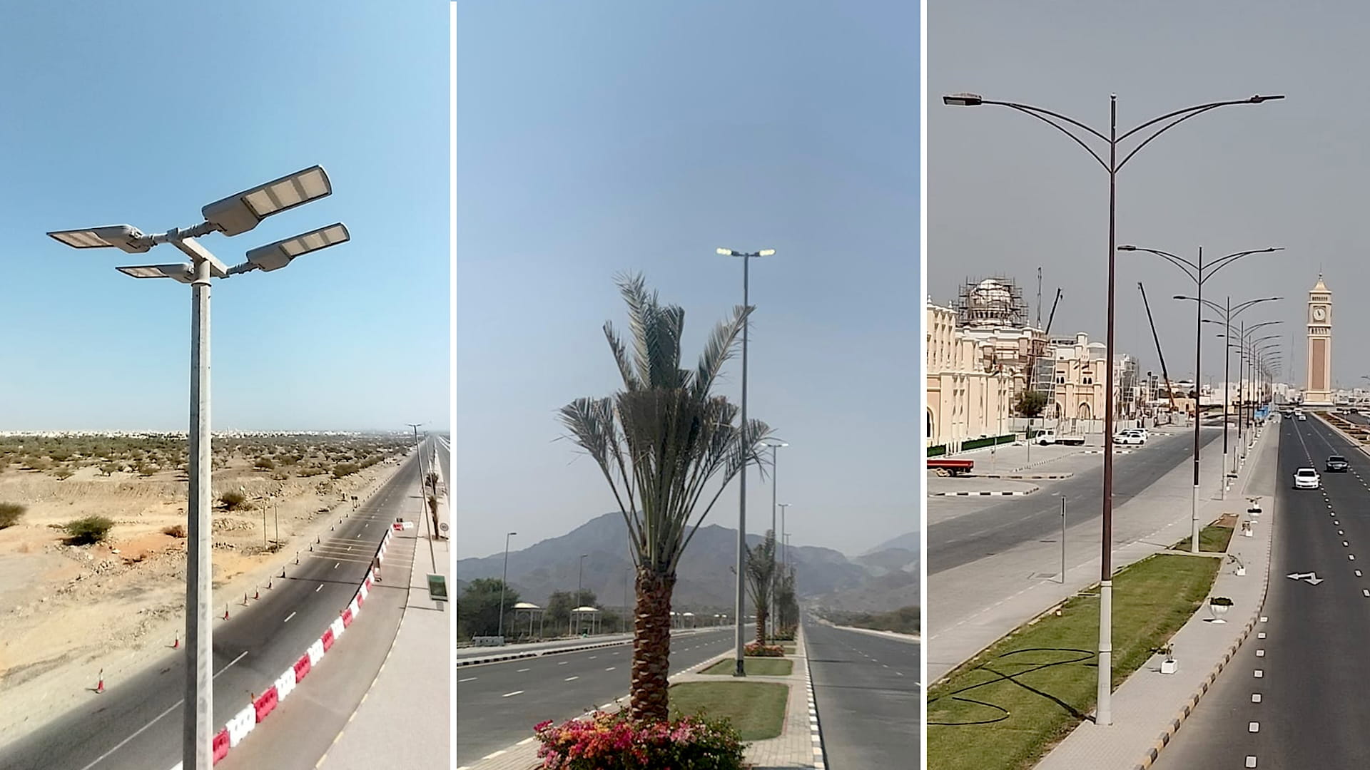 SEWA upgrades Wadi Al Helo, University City with LED lights 