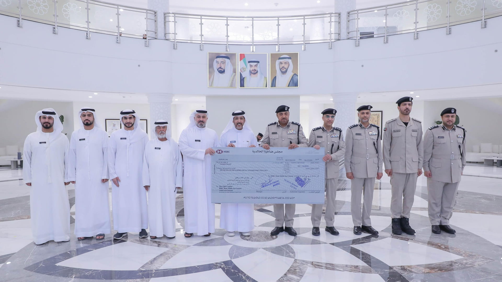 Al Khalidiyah Council visits Sharjah Police Headquarters 