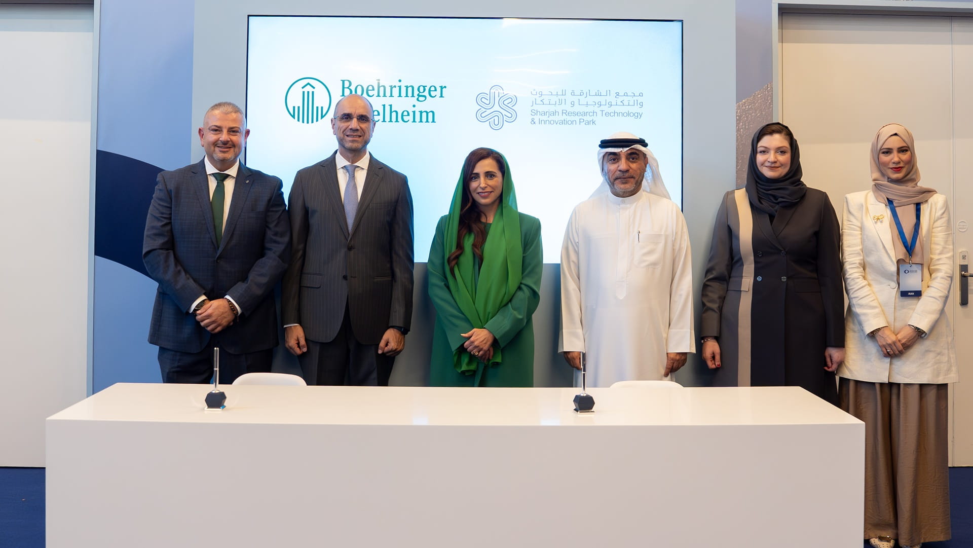 Bodour Al Qasimi witnesses SPARK–Boehringer partnership signing 
